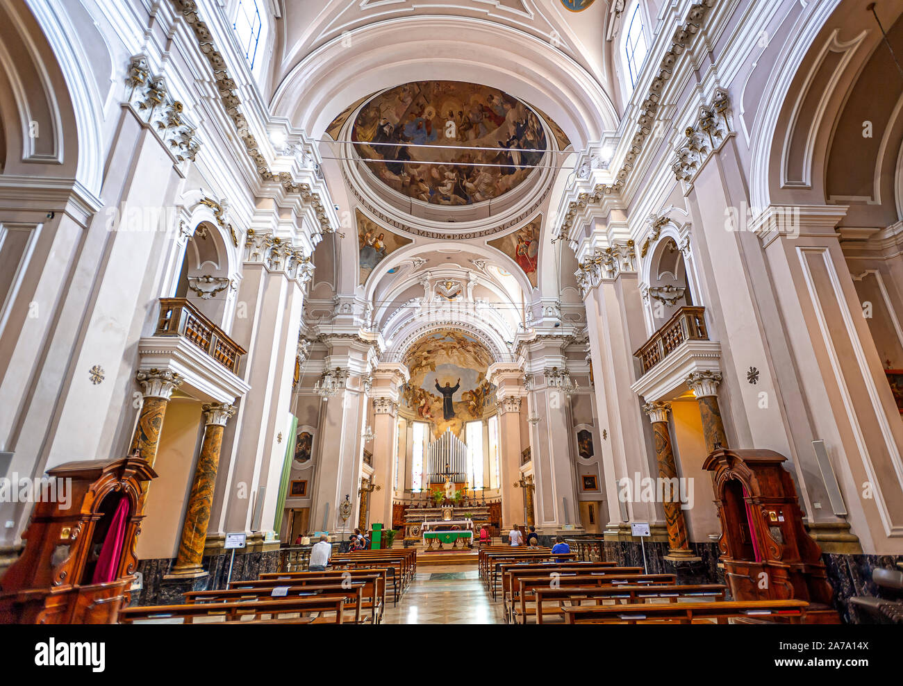 Italia Marche Osimo Santuario San Giuseppe da Copertino| Italy Marche Osimo  San Giuseppe da Copertino Sanctuary Stock Photo - Alamy