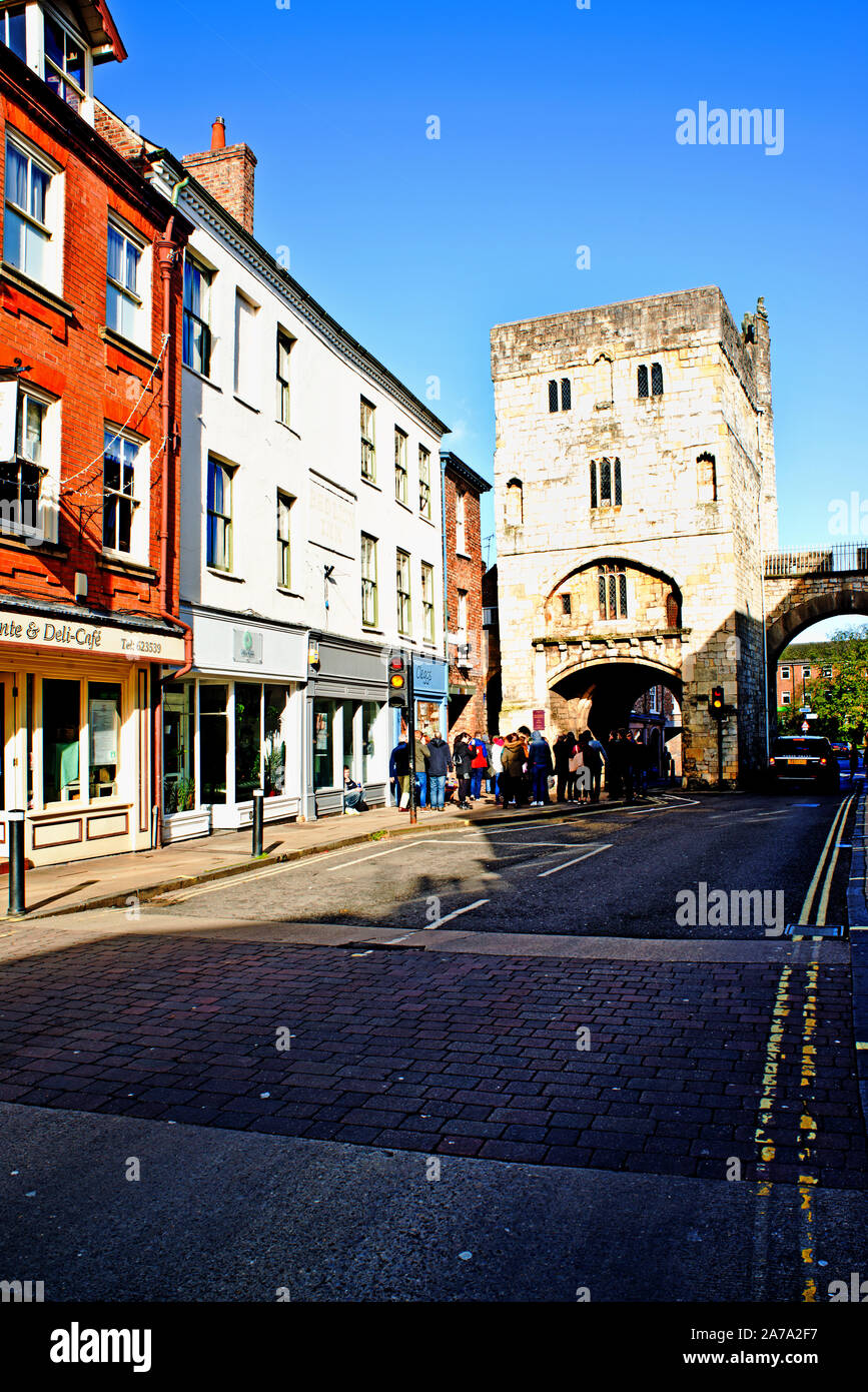 Monk Bar, York, England Stock Photo Alamy