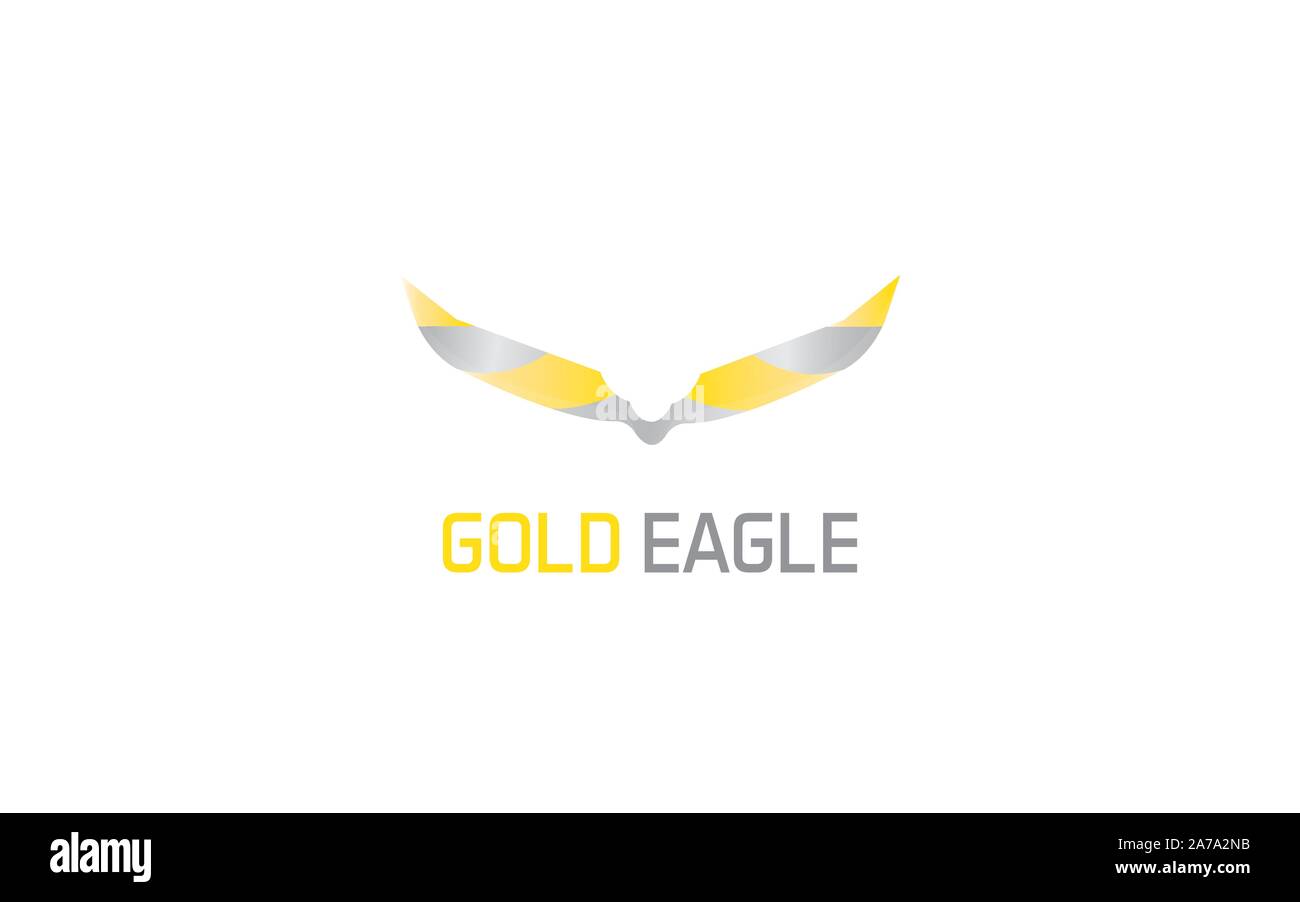 Gold Eagle Stock Vector Images - Alamy