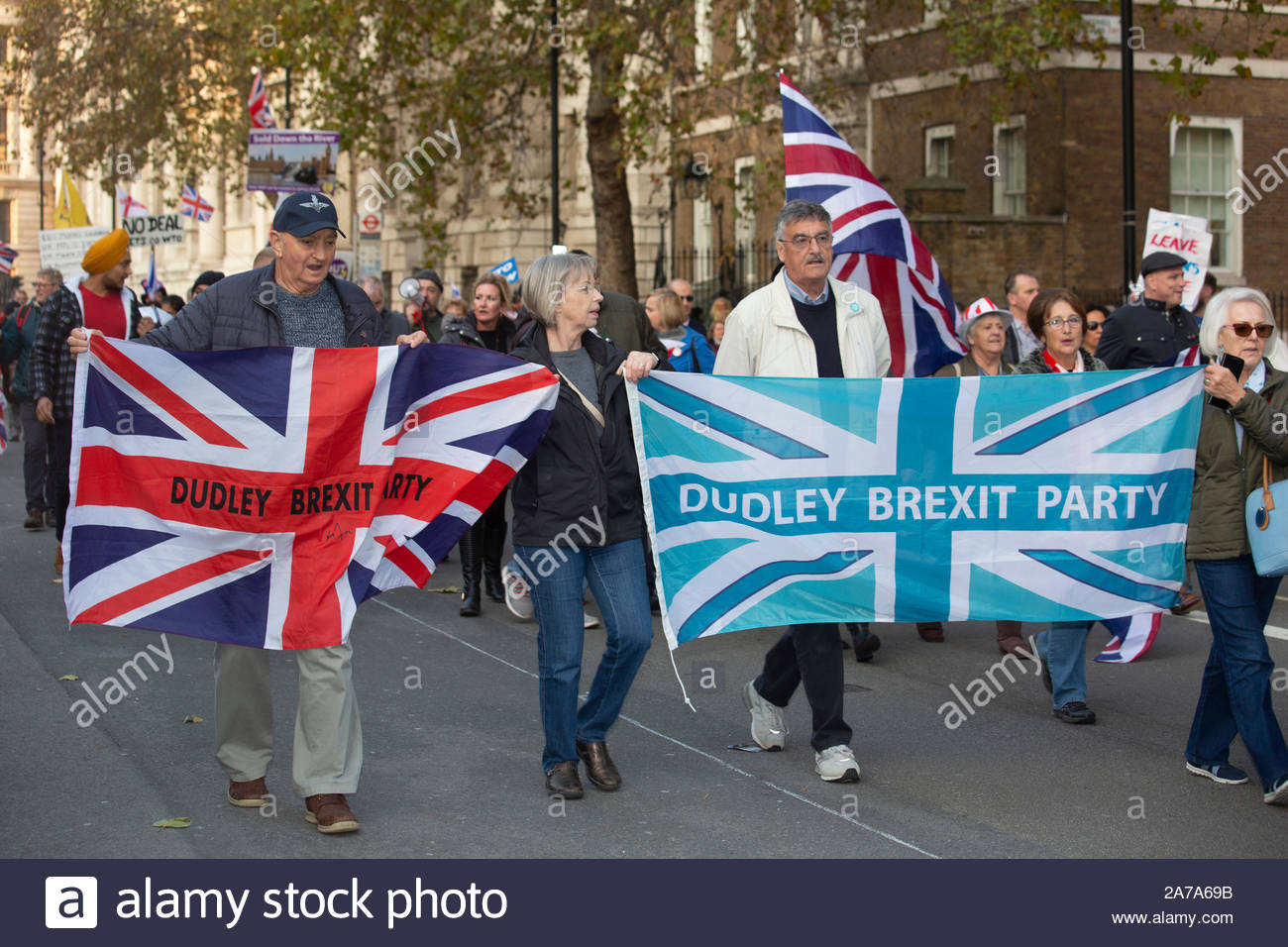 London, UK. 31st Oct, 2019. A Leave means Leave march has taken place at Westminster in protest at the failure to deliver Brexit. There was a heavy police presence at the protest and arrests were made. Credit: Clearpix/Alamy Live News Stock Photo