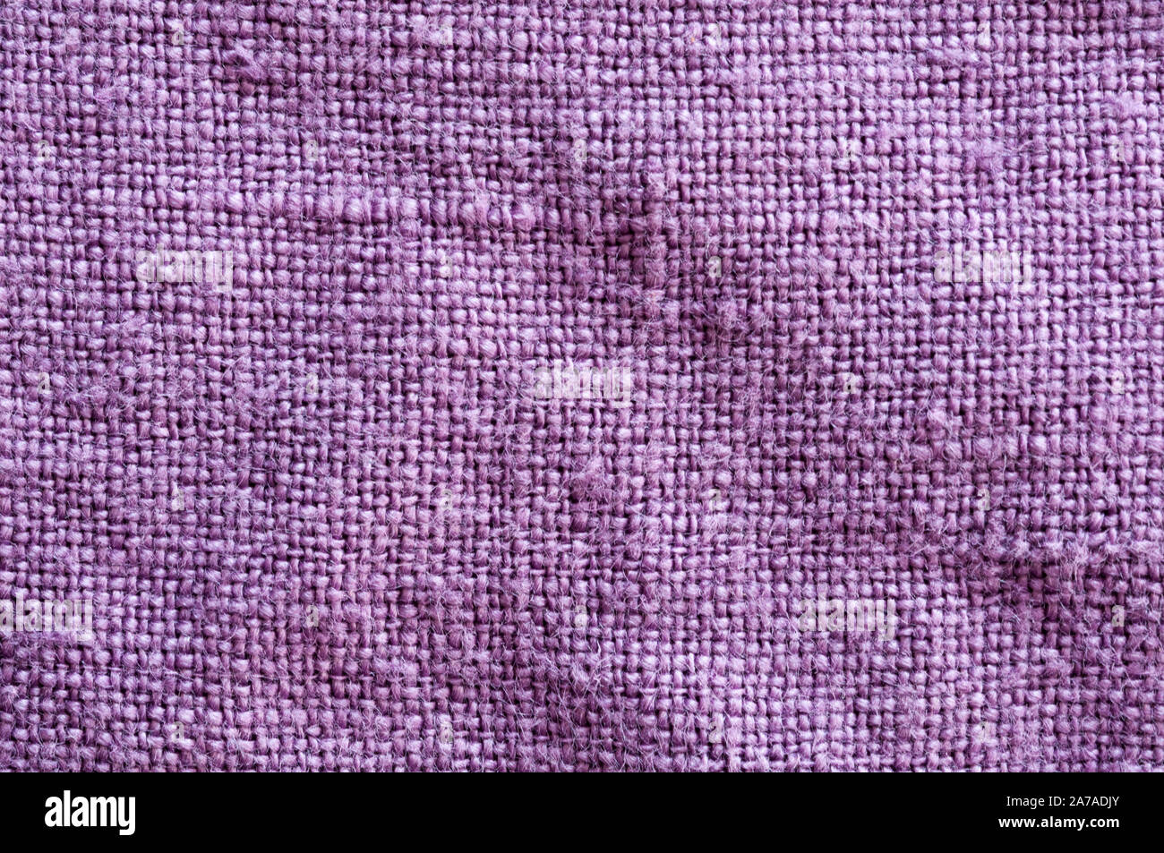purple burlap fabric