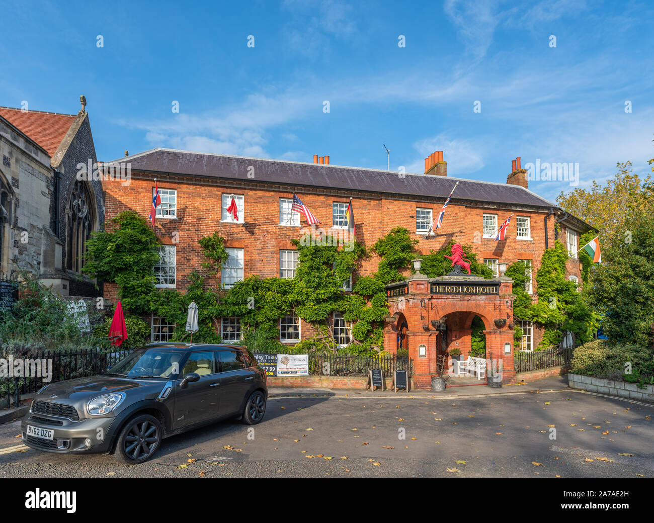 The Red Lion Hotel, Heley-on-Thames, Oxfordshire Stock Photo