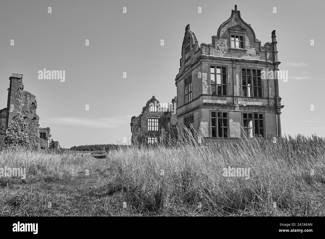 Moreton Corbet Castle Ruin Shropshire England Stock Photo Alamy