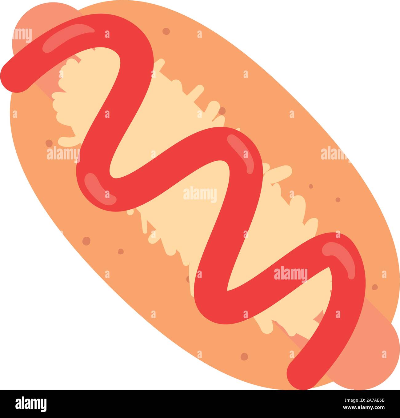 hot dog icon design, Eat food restaurant menu dinner lunch cooking and ...