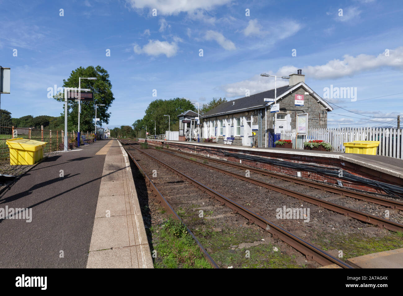 Barrhill railway station hires stock photography and images Alamy