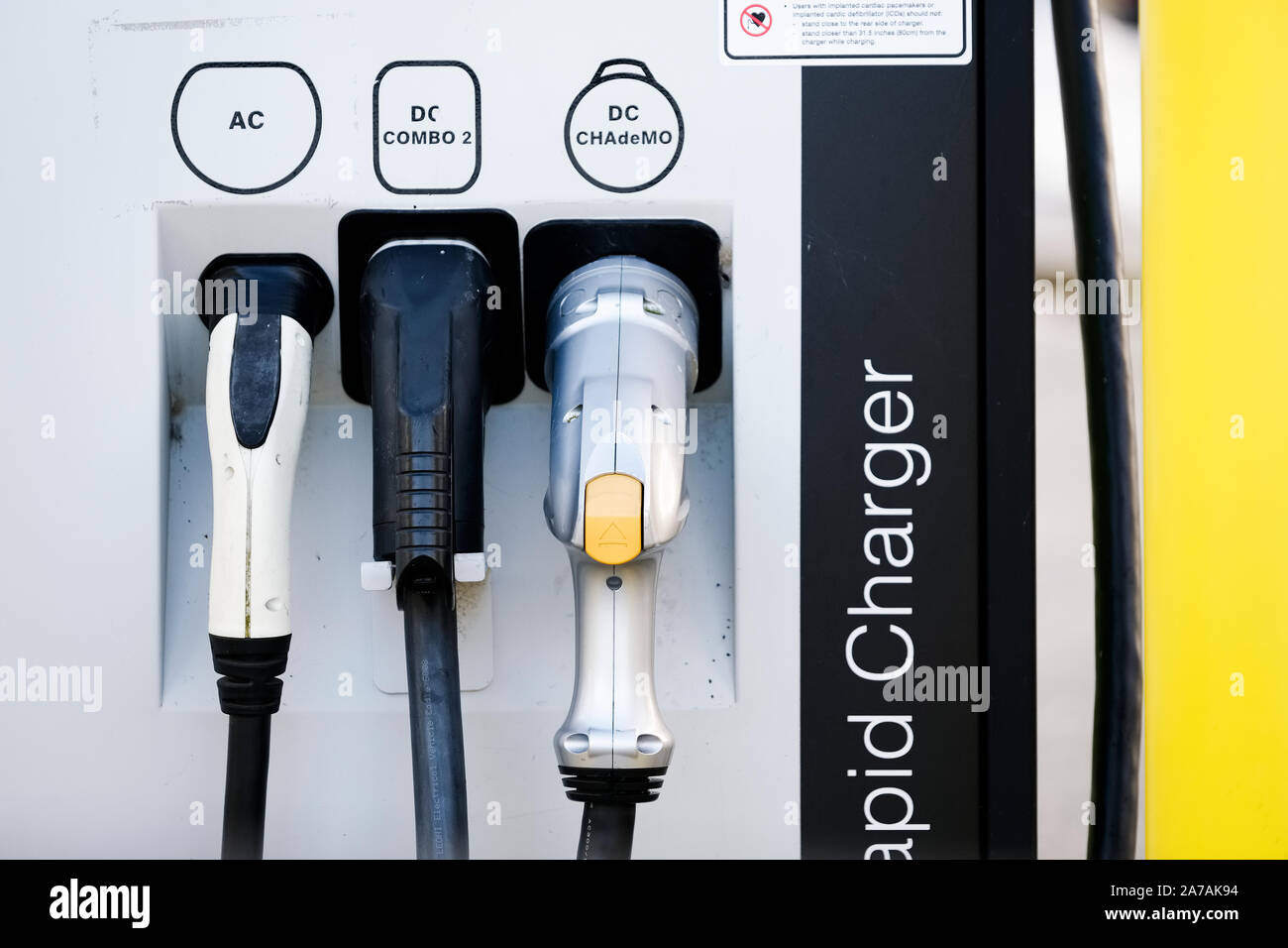 Free electric car charging points for public use Stock Photo - Alamy