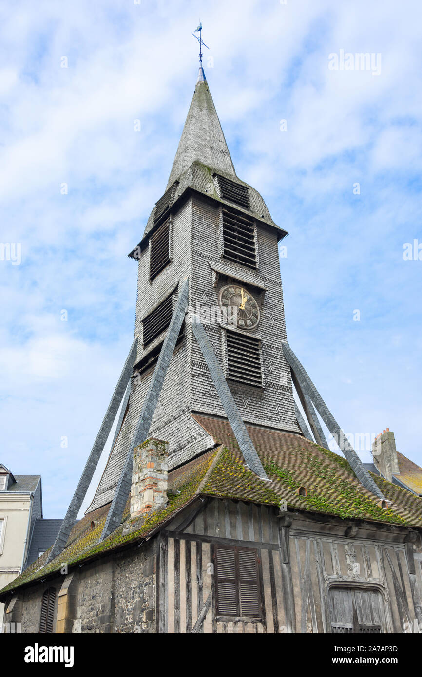 Bell tower of 15th century Saint Catherine's Church, Place de Catherine