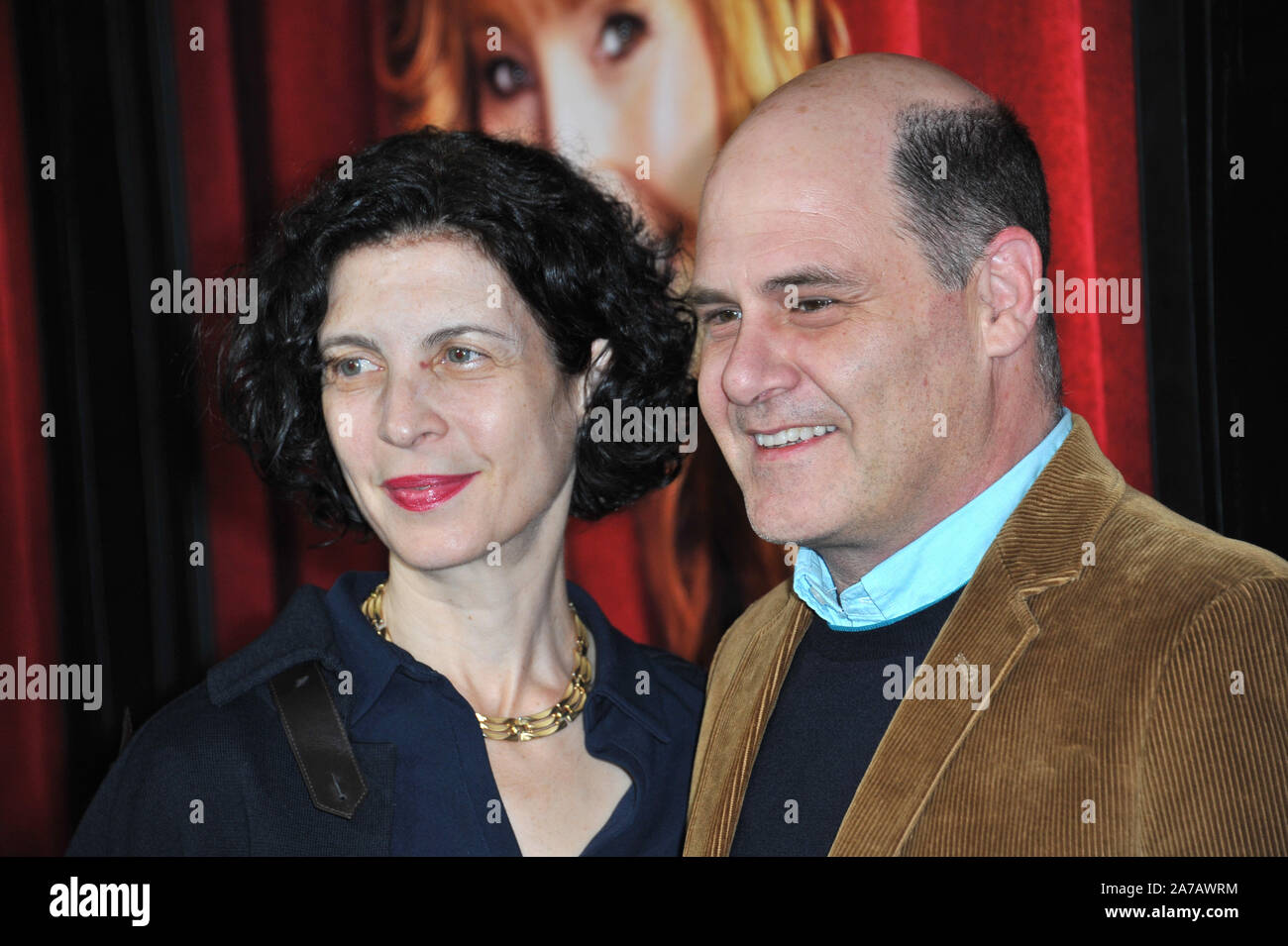 LOS ANGELES, CA - NOVEMBER 5, 2014: Matthew Weiner & wife Linda ...