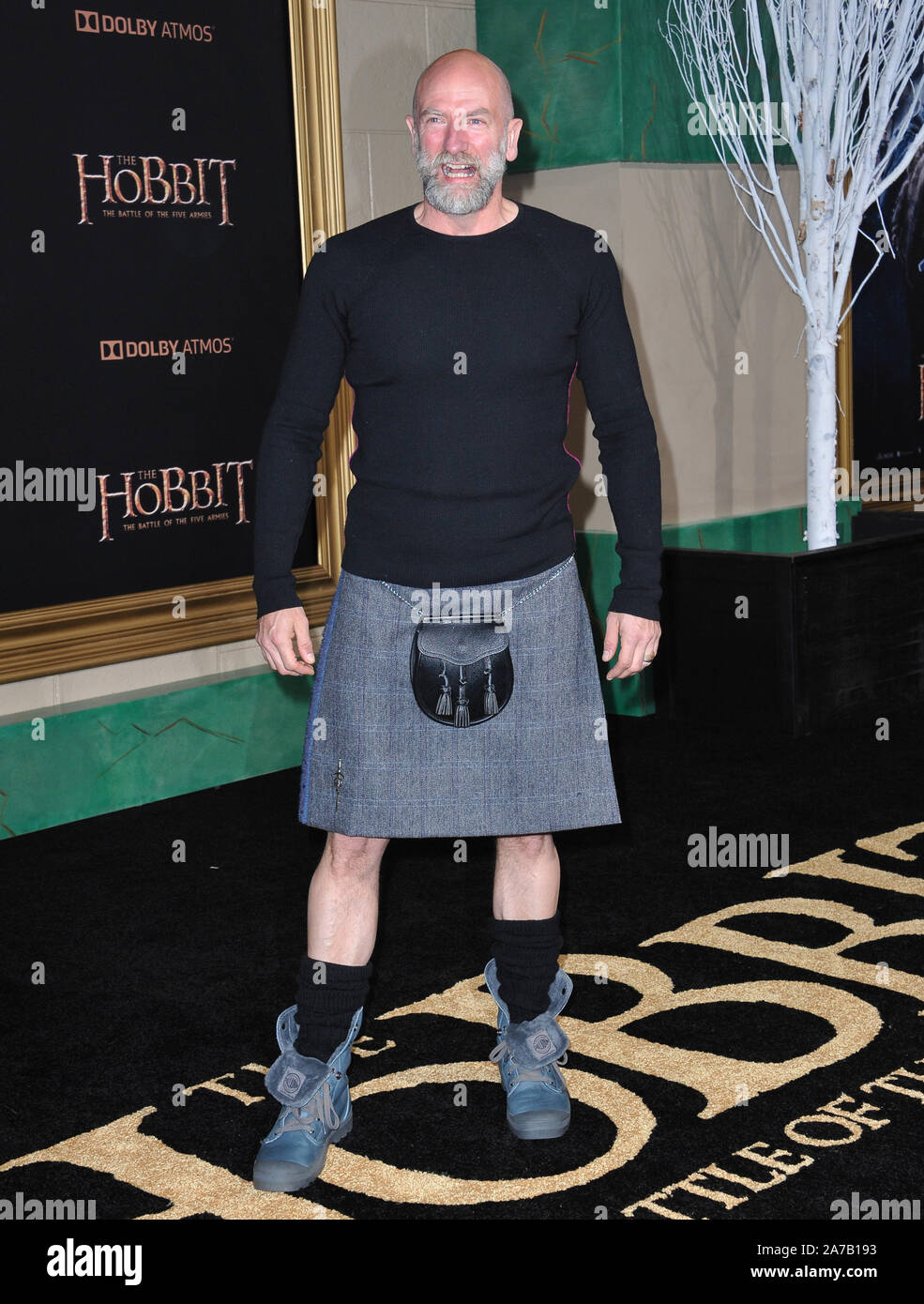 LOS ANGELES, CA - DECEMBER 9, 2014: Graham McTavish at the Los Angeles ...