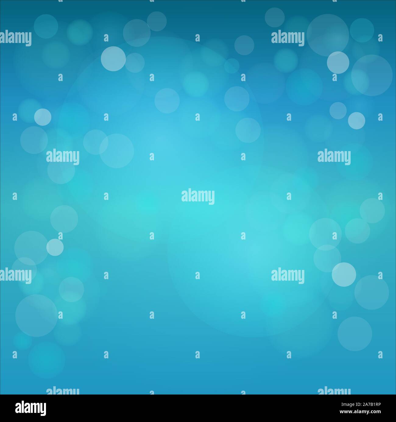 Abstract Light Bokeh background with lens flare dots in Blue Vector ...