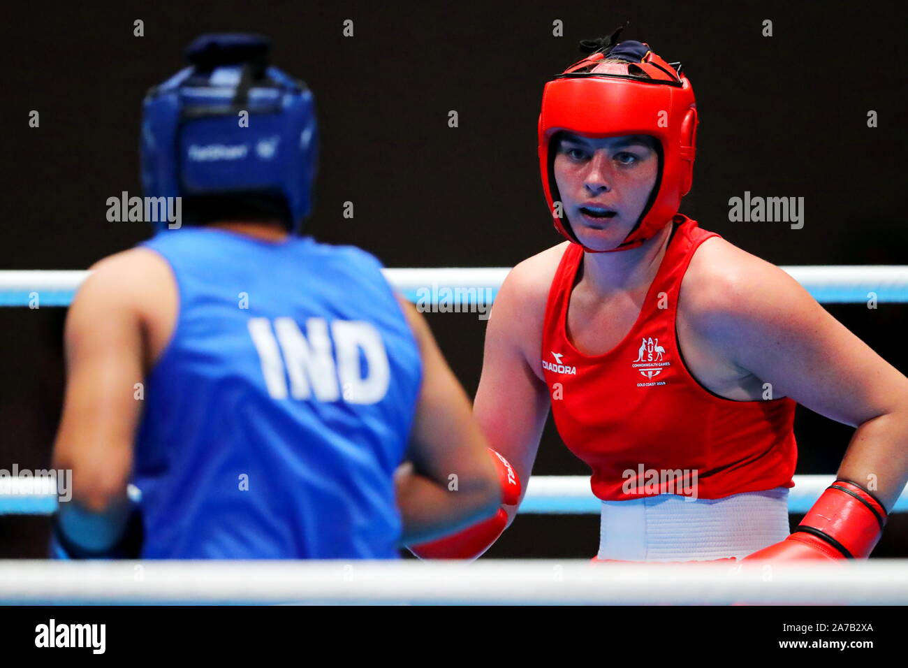Tokyo, Japan. 31st Oct, 2019. Caitlin Parker (AUS) Boxing READY