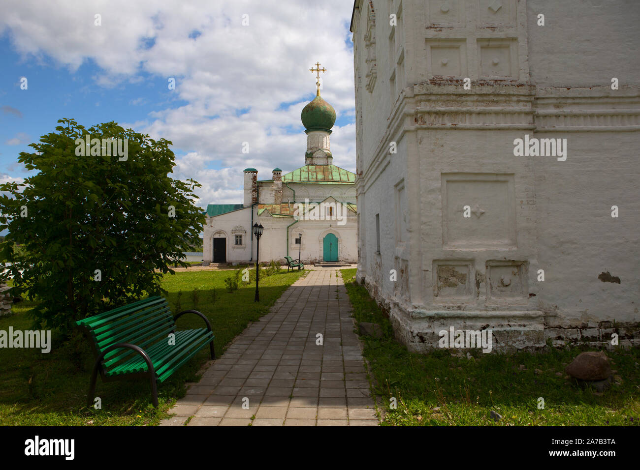 All Saints Church of  Holy Trinity Danilov Monastery Stock Photo