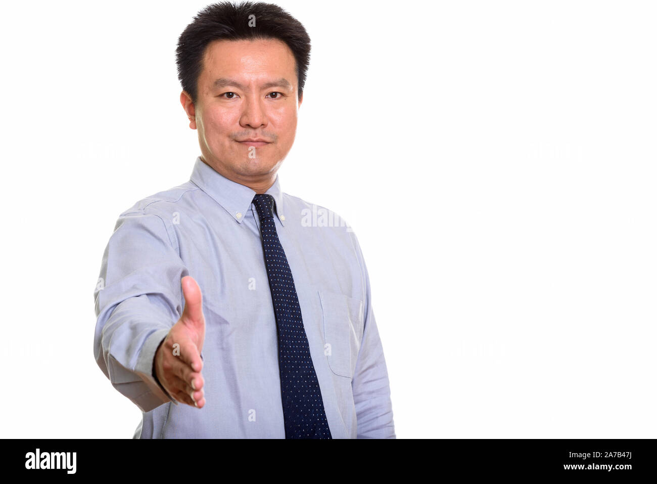 Japanese business person greeting High 