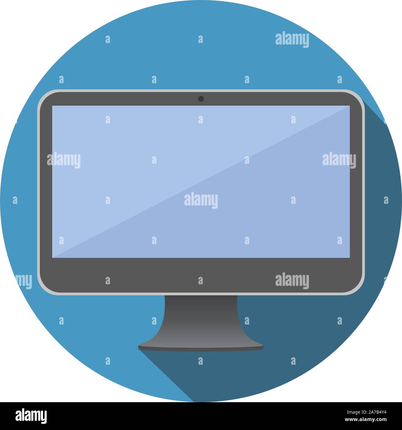 Imac blue Stock Vector Images - Alamy