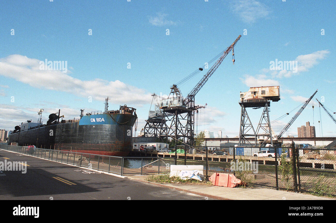 Brooklyn Navy Yard Stock Photo Alamy