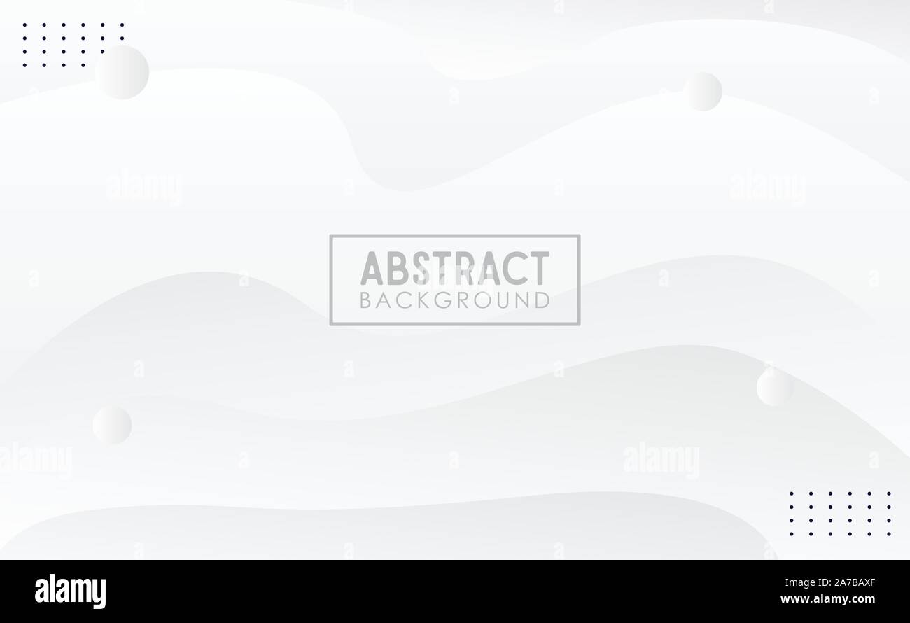 ABSTRACT WAVY WHITE BACKGROUND TEMPLATE VECTOR Stock Vector Image & Art ...