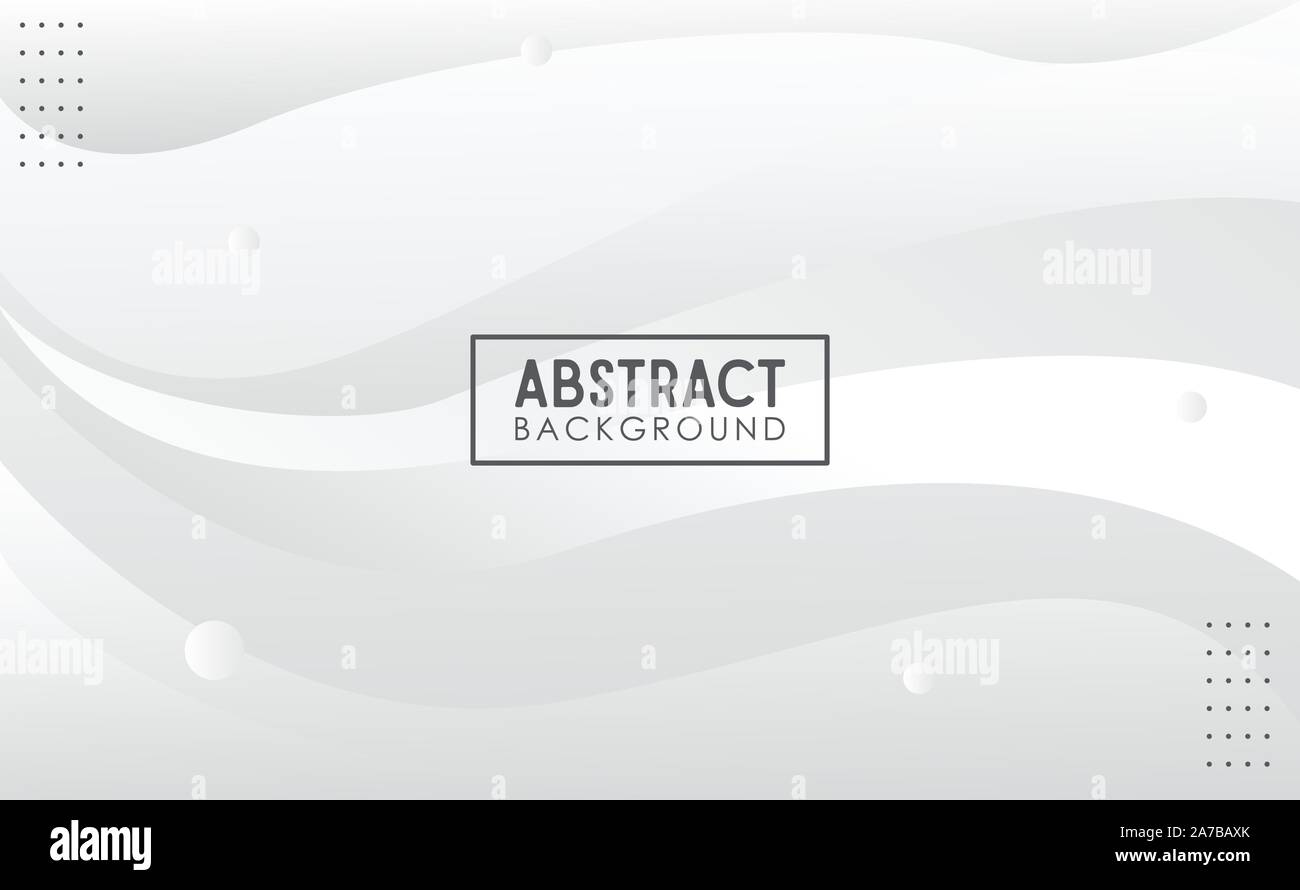 ABSTRACT WAVY WHITE BACKGROUND TEMPLATE VECTOR Stock Vector Image & Art ...