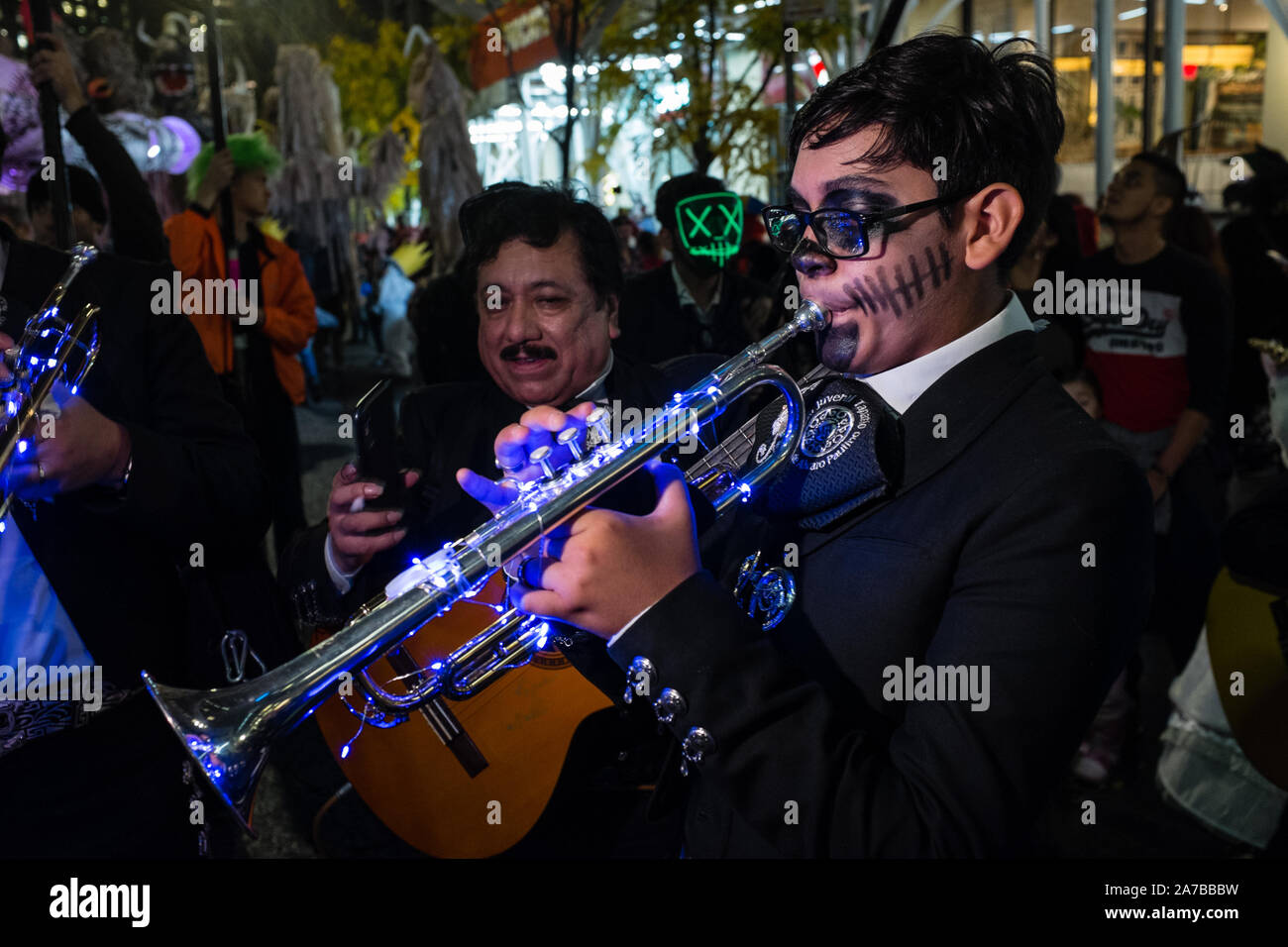 New York, NY - 31 October 2019. the annual Greenwich Village Halloween