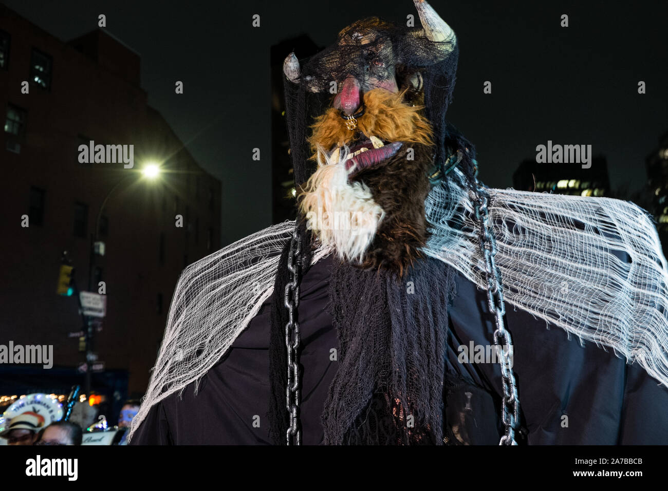 New York, NY - 31 October 2019. the annual Greenwich Village Halloween