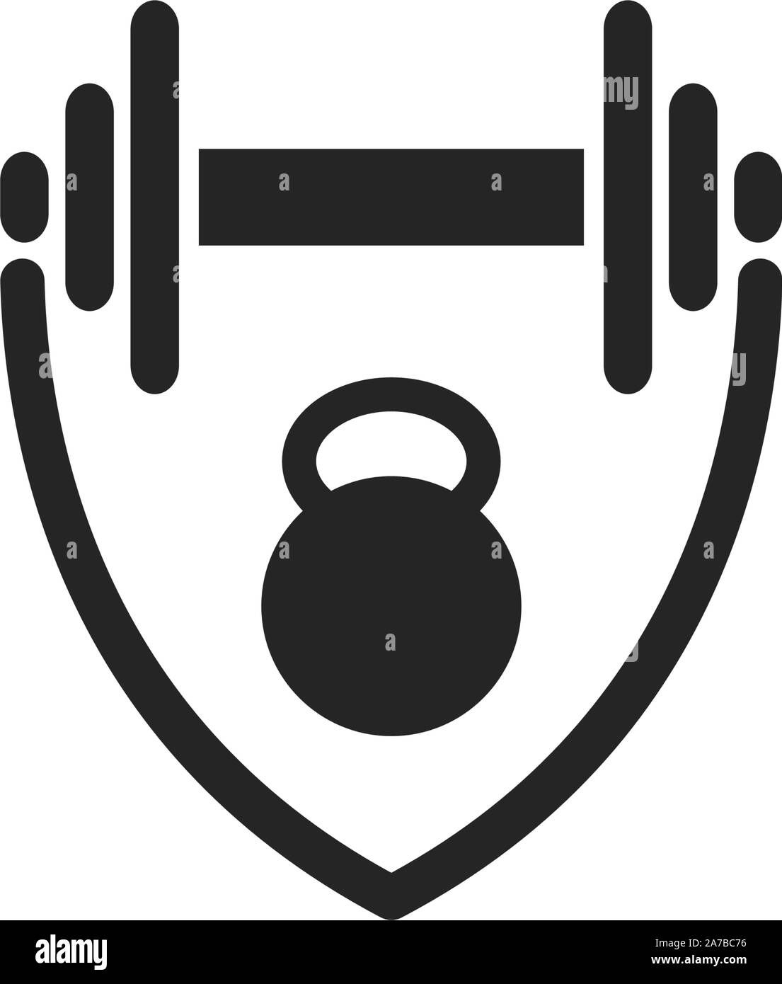 fitness-graphic-design-template-vector-isolated-stock-vector-image