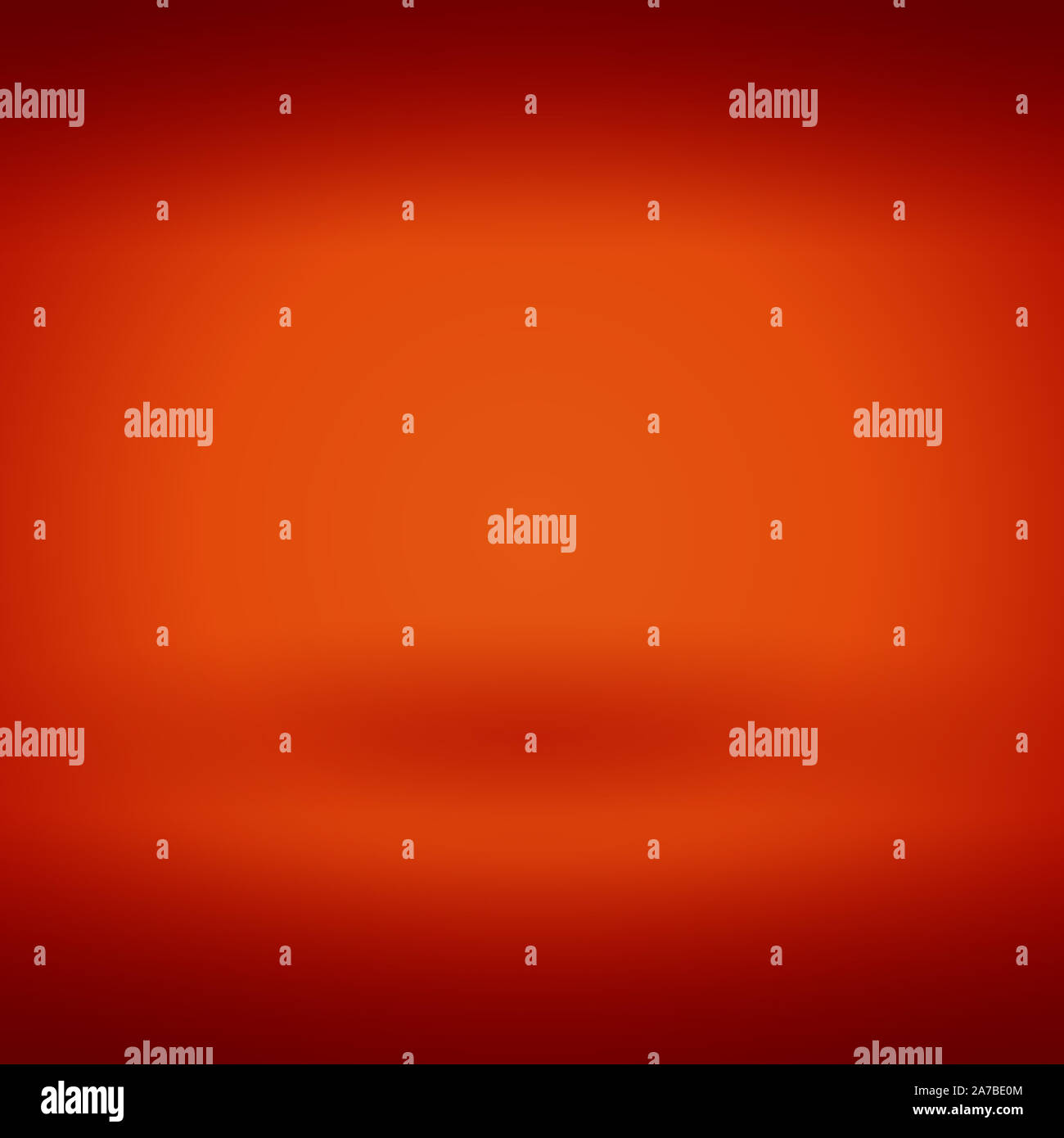 Red empty studio room background for display product. Stock Photo