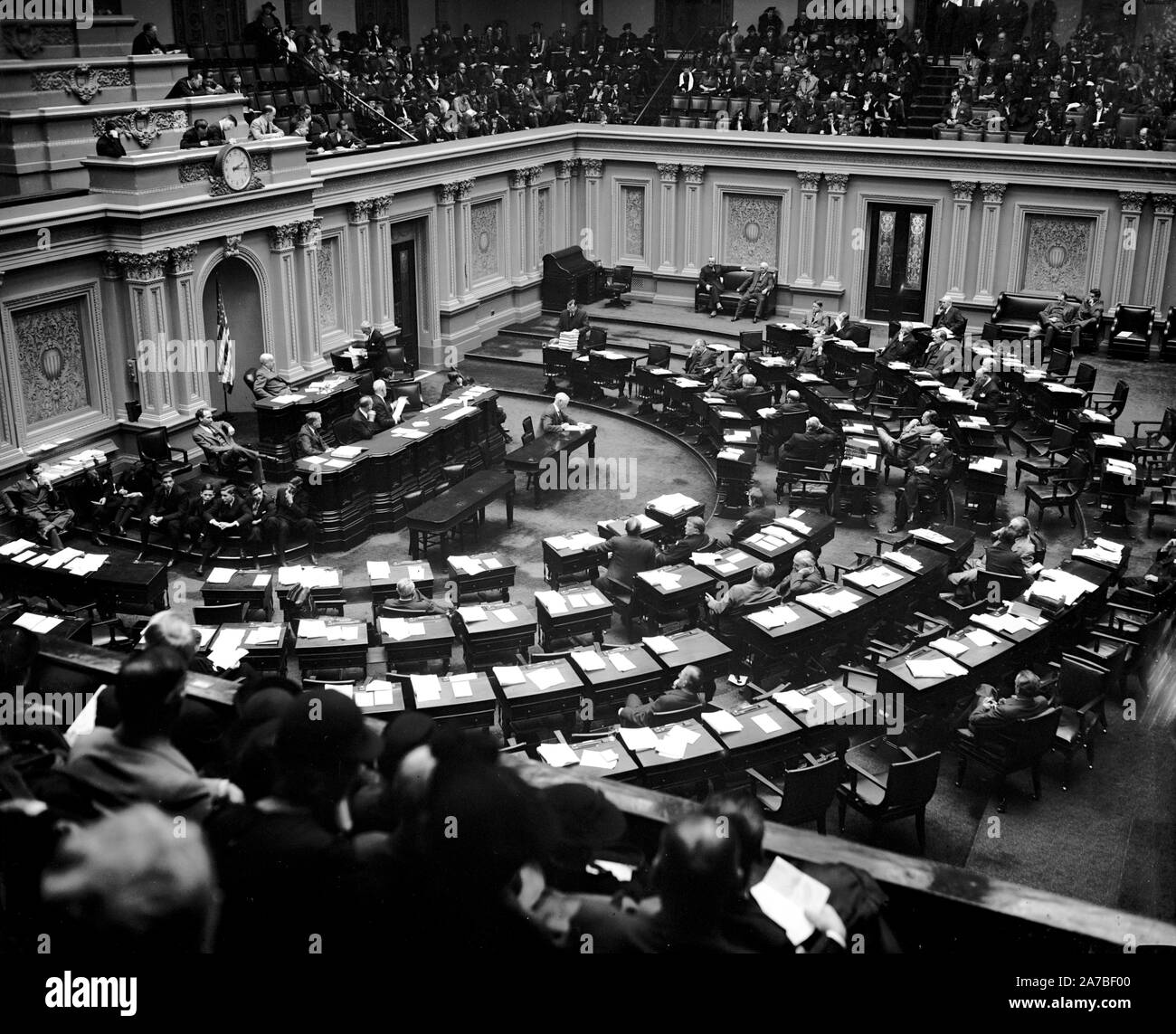 Senate in session 1930s hires stock photography and images Alamy