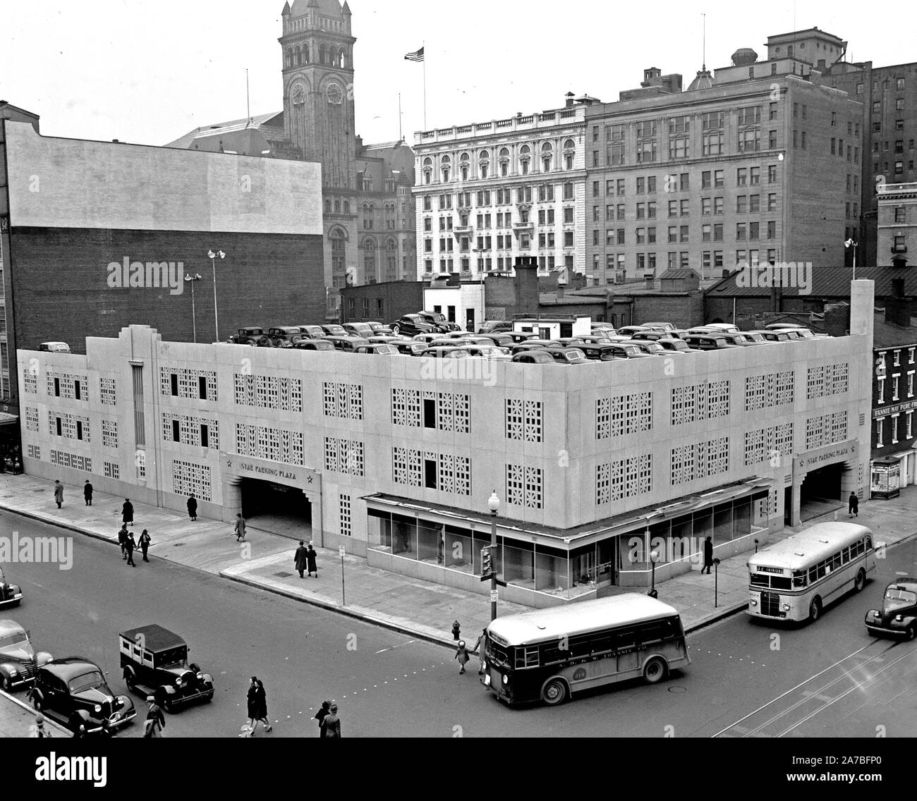 Washington d c street 1940s hi-res stock photography and images - Alamy