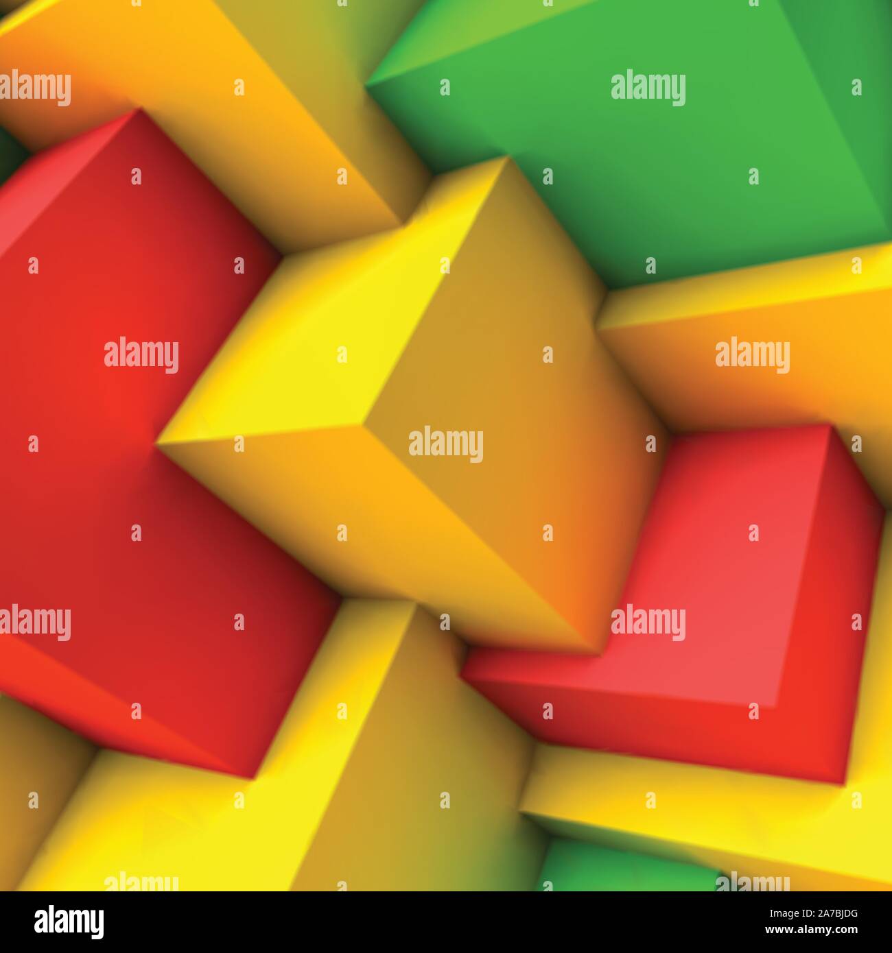 Abstract background with colorful cubes Stock Vector Image & Art - Alamy