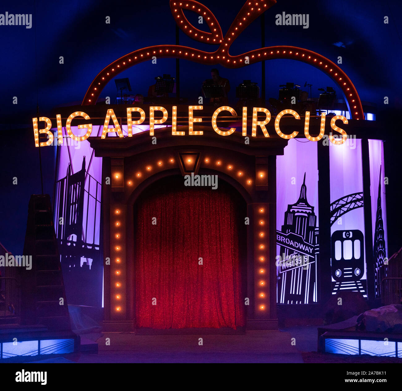 New York, NY - October 31, 2019: Atmosphere during Halloween ball at