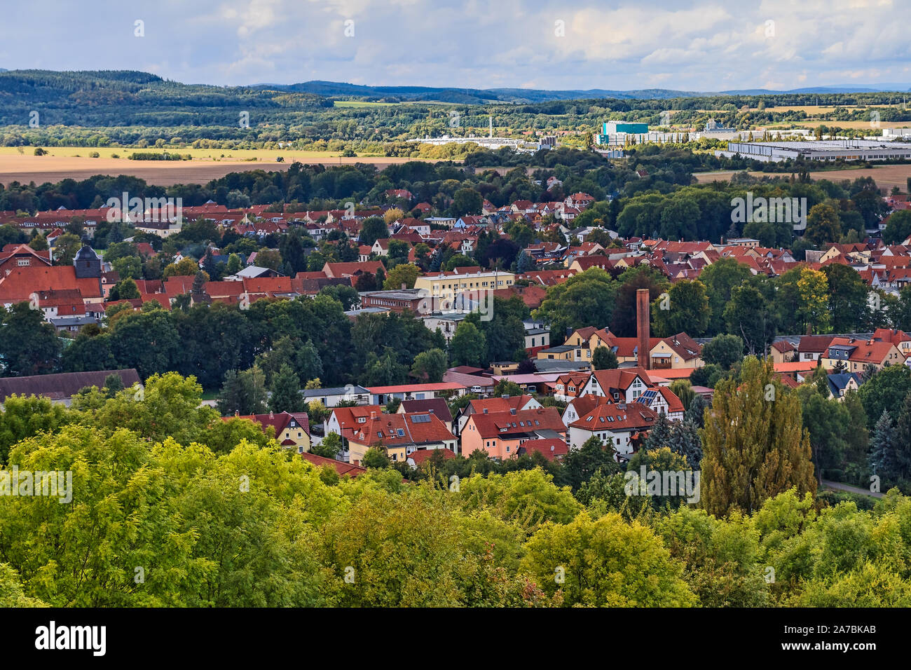 Heimat in HDR Stock Photo