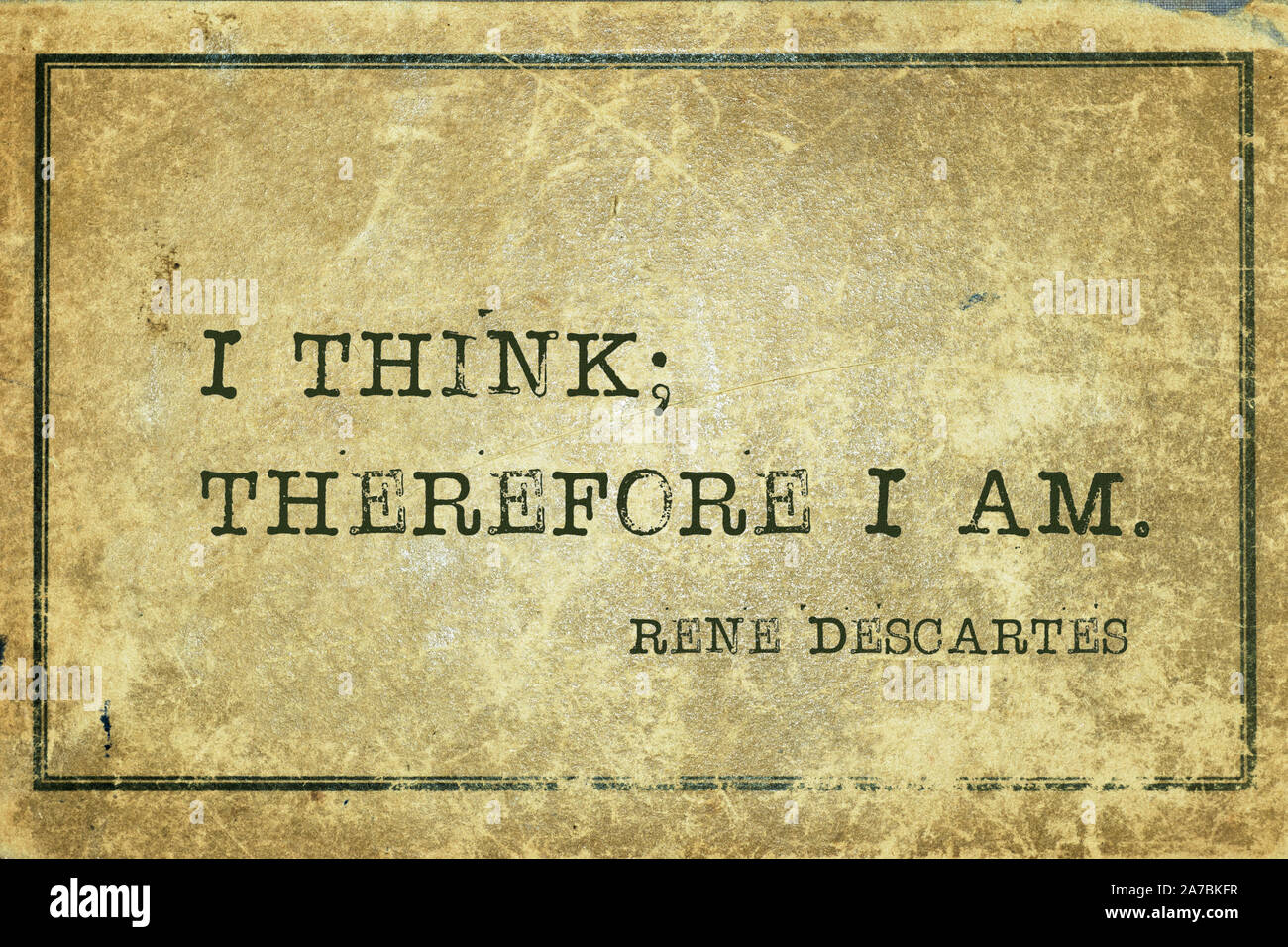 Rene descartes i think online therefore i am