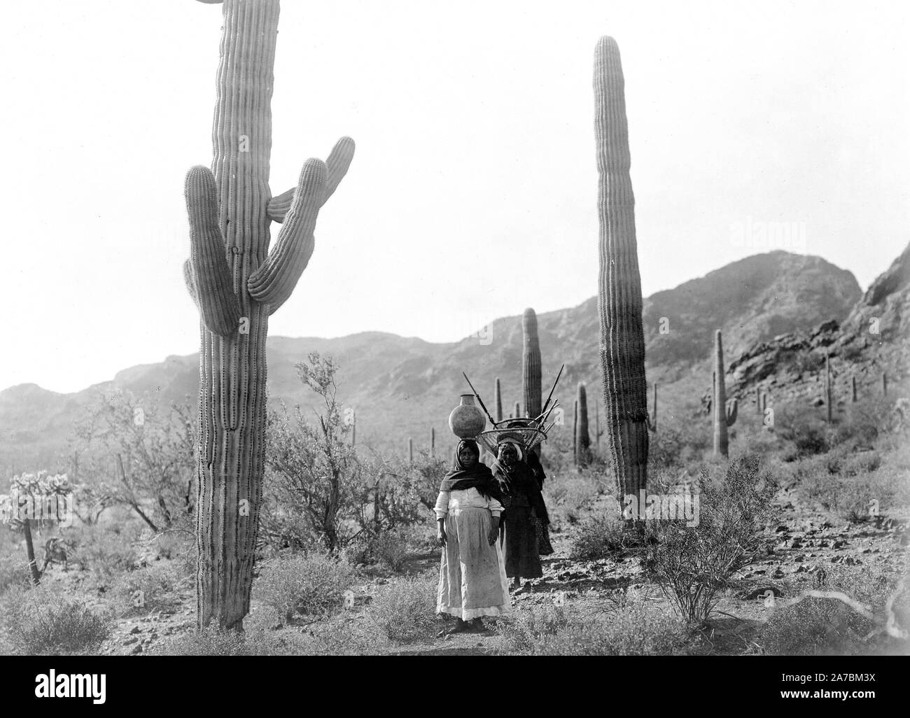 Native American Women Farming