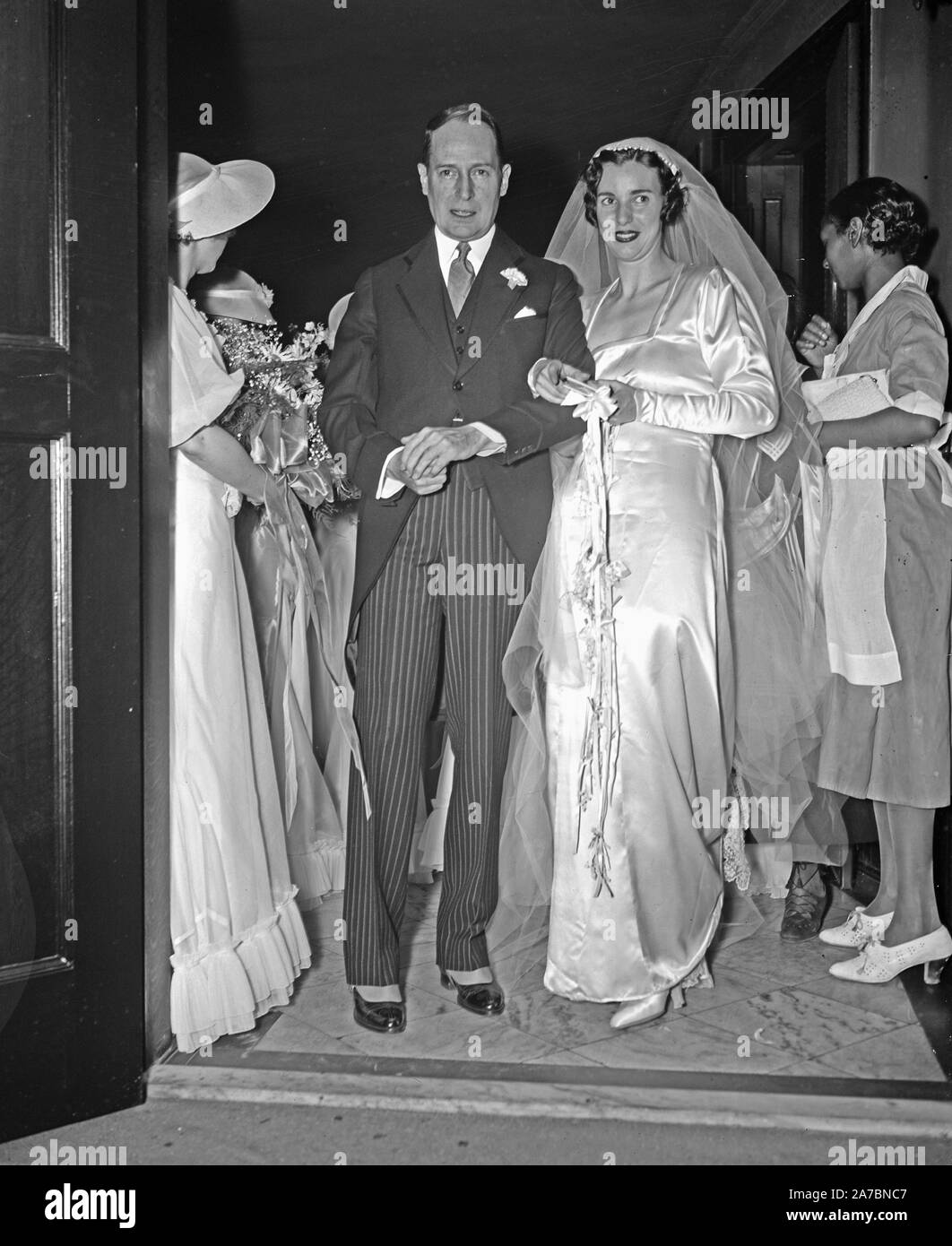 1930s wedding photos hi-res stock photography and images - Alamy
