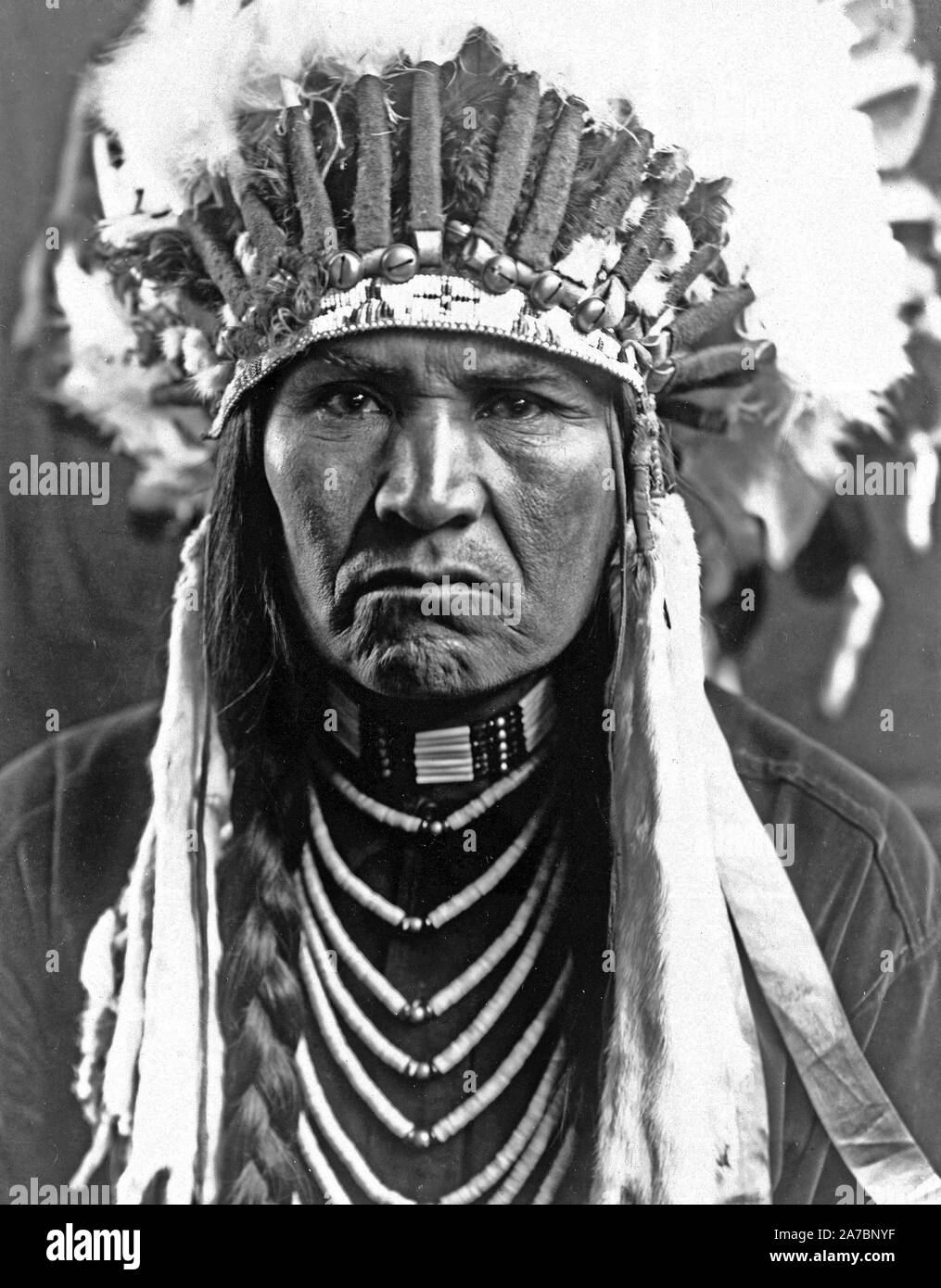Prairie American Indian Wig - maskworld.com