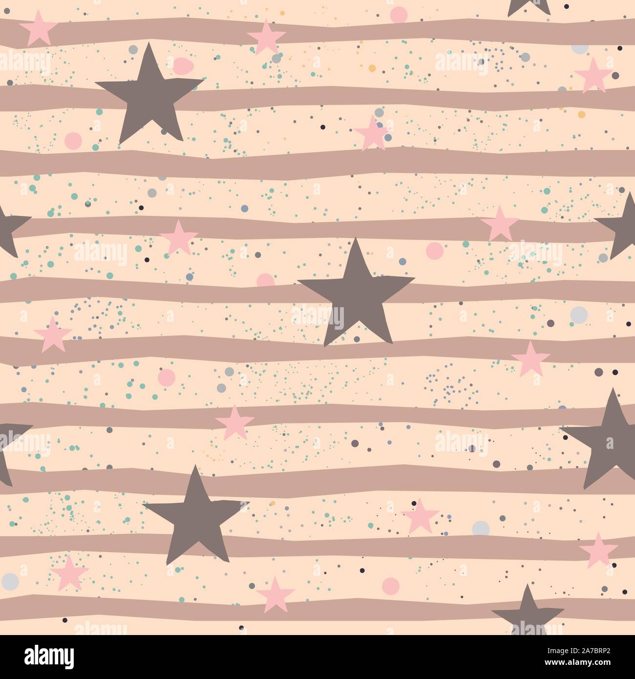 Seamless Abstract Background with stars. Vector Illustration Stock ...