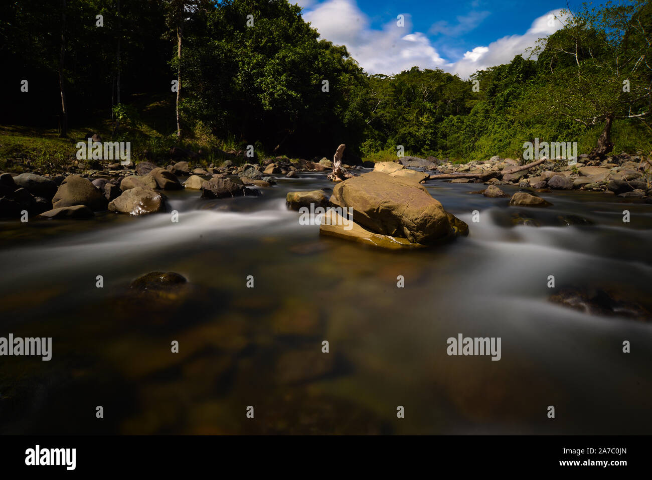 Kanarom River In Serinsim Sorinsim Kota Marudu Sabah Malaysia Stock Photo Alamy