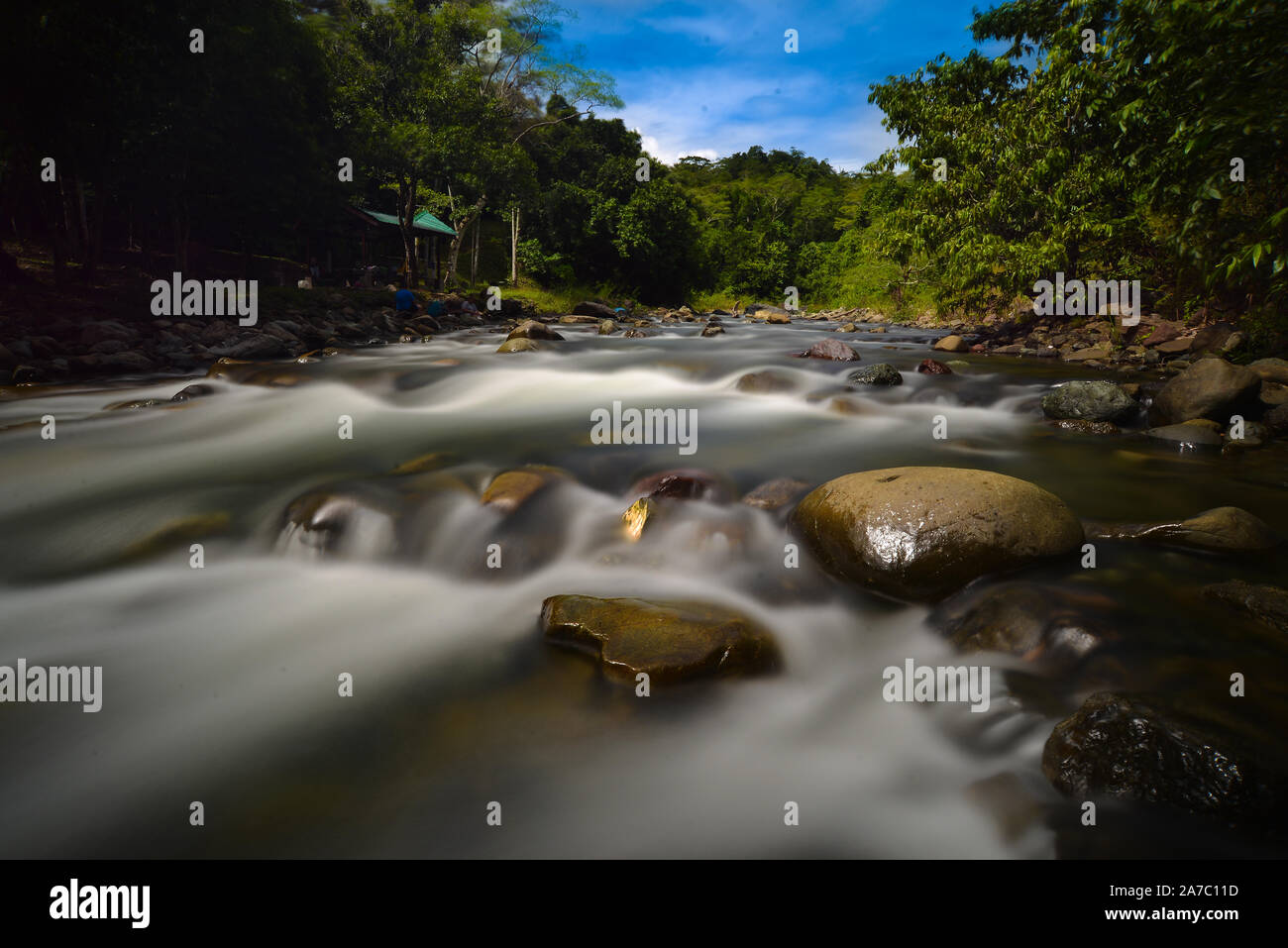 Kanarom River In Serinsim Sorinsim Kota Marudu Sabah Malaysia Stock Photo Alamy