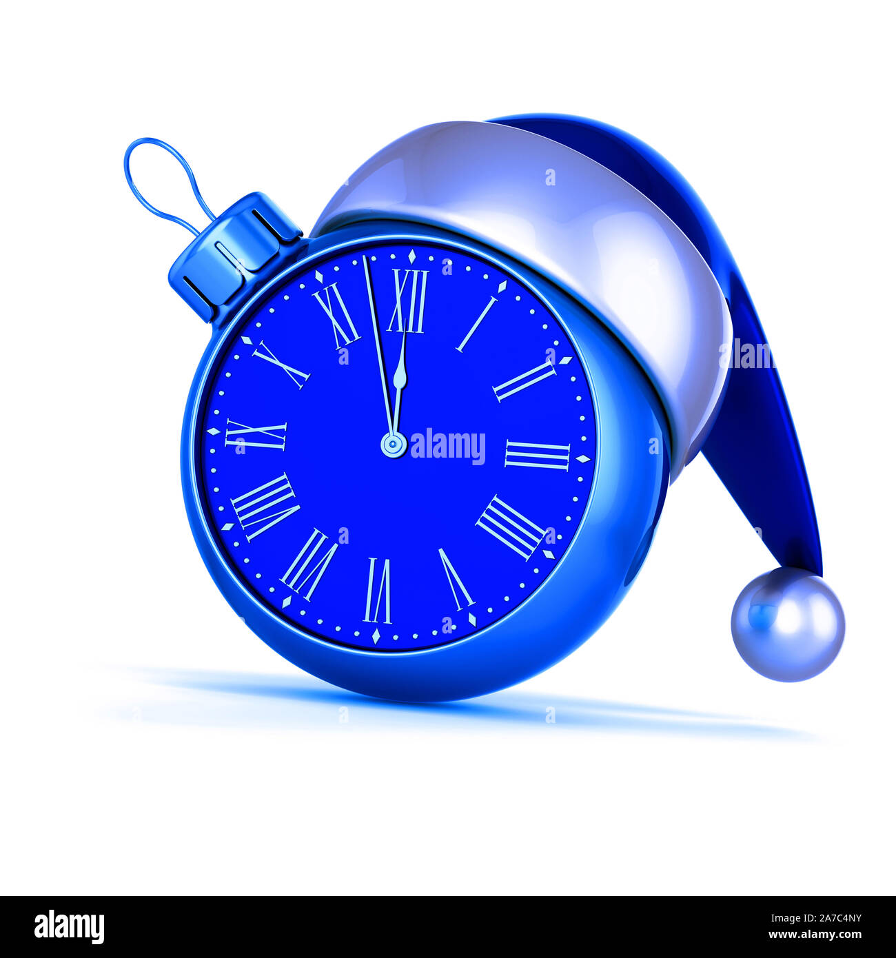 New years day hat clock hi-res stock photography and images - Alamy