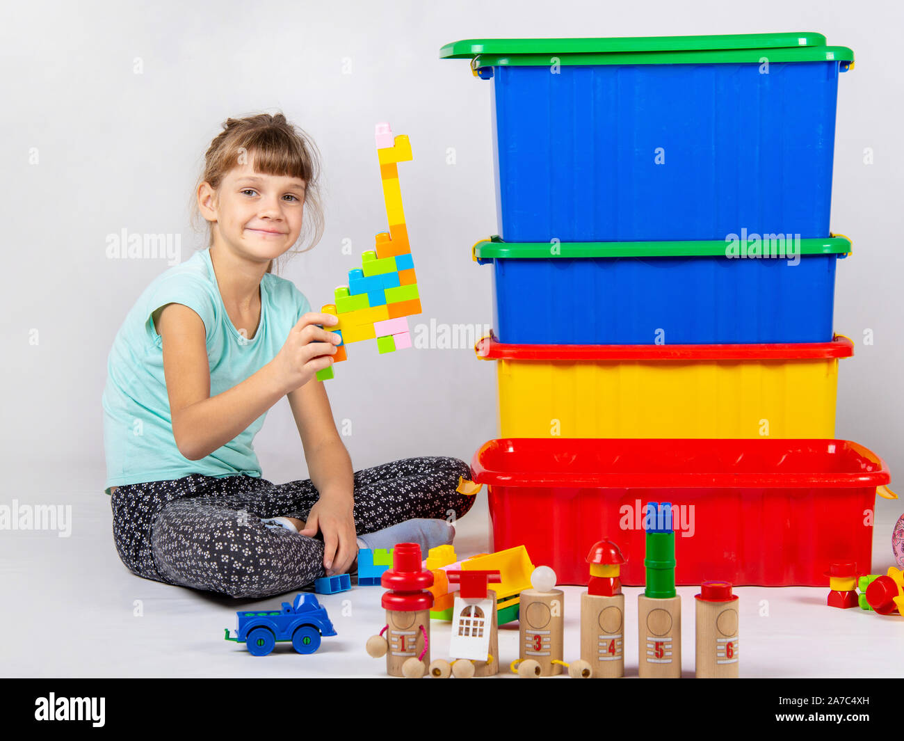 Women Wearing Small Plastic Toys