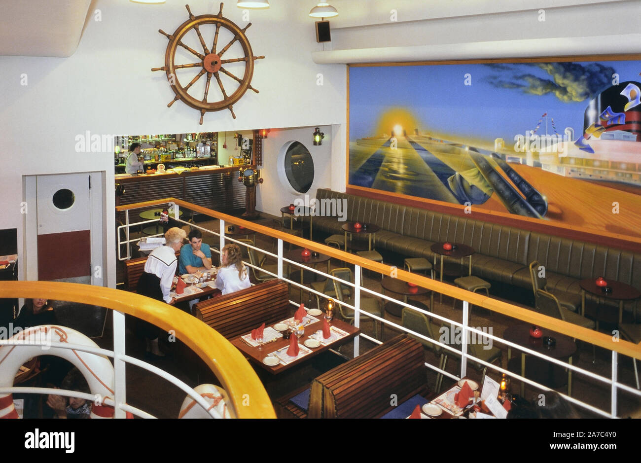 The Fish Inn, White Tower, Blackpool Pleasure Beach, Lancashire