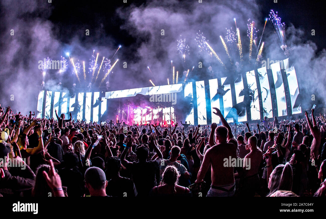 Tiesto at Creamfields 2017. Photo: Charlie Raven/Alamy Stock Photo - Alamy