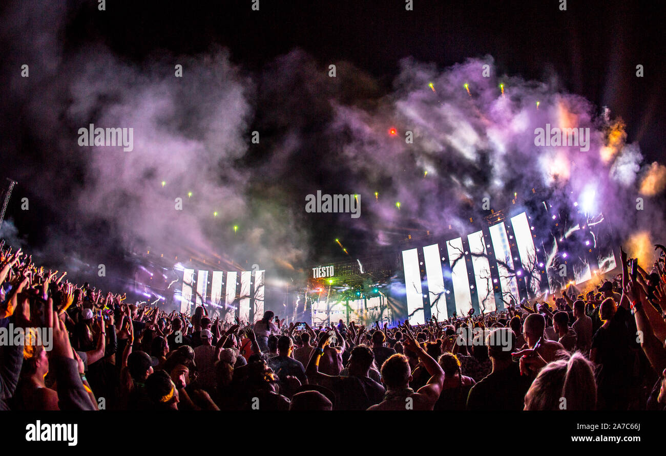 Tiesto at Creamfields 2017. Photo: Charlie Raven/Alamy Stock Photo - Alamy