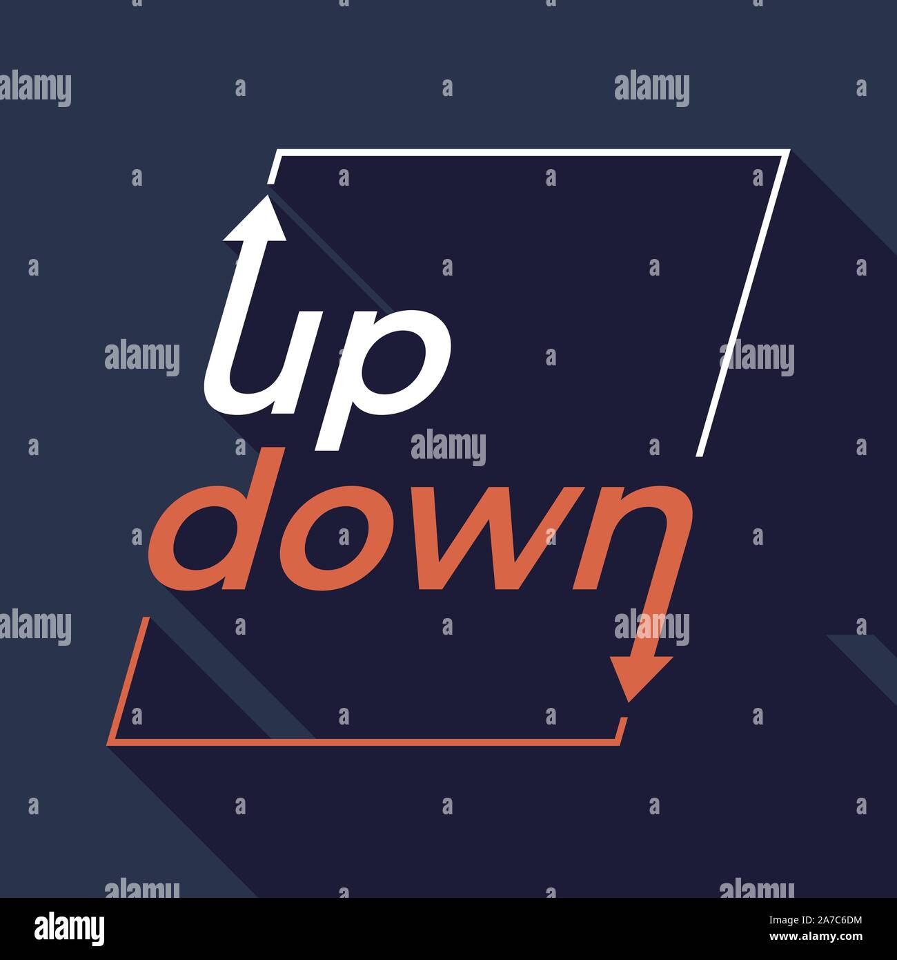 Long way down Stock Vector Images - Alamy