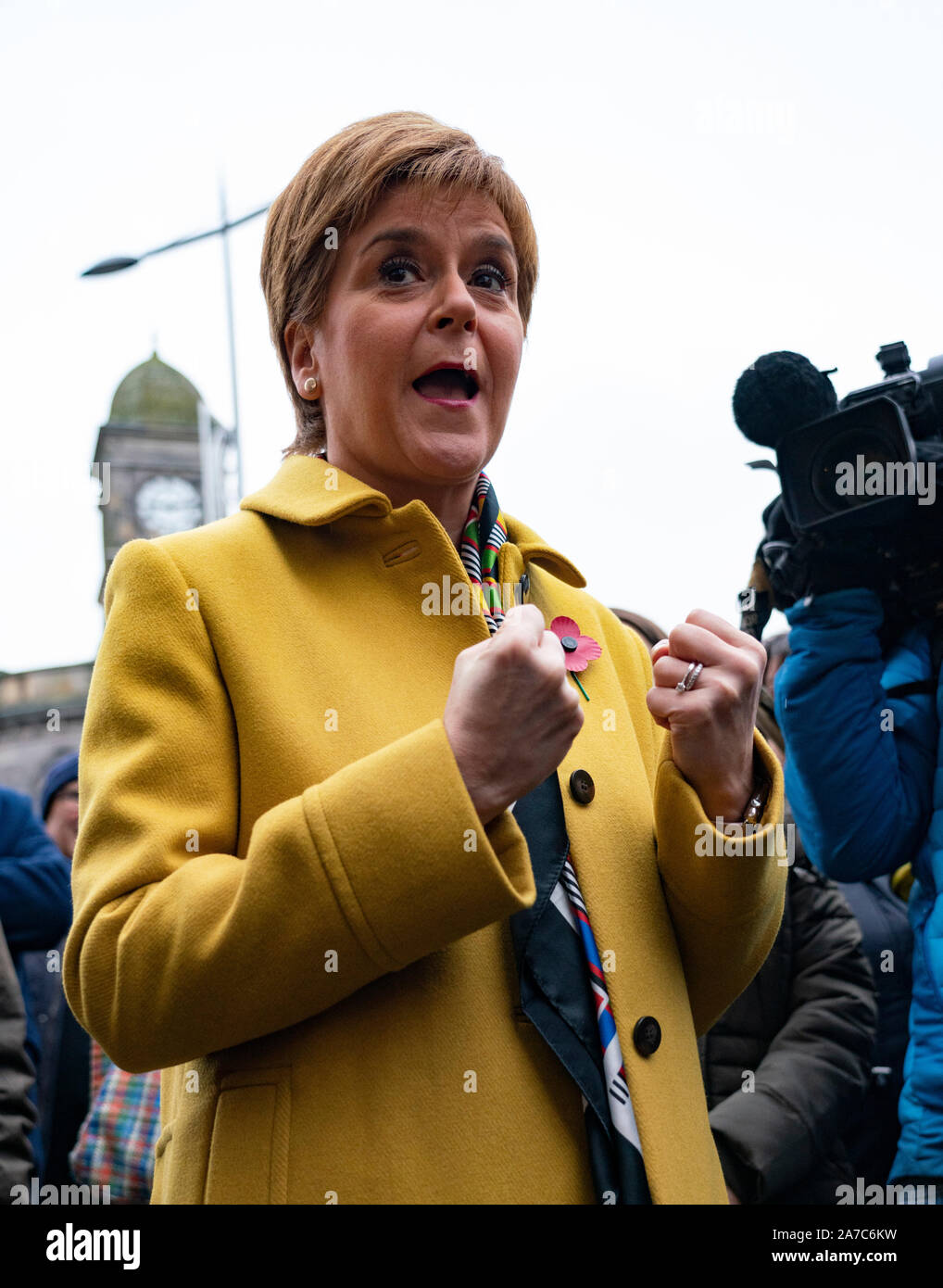 Nicola Sturgeon Launch The Snps General Election Campaign Edinburgh Hi ...