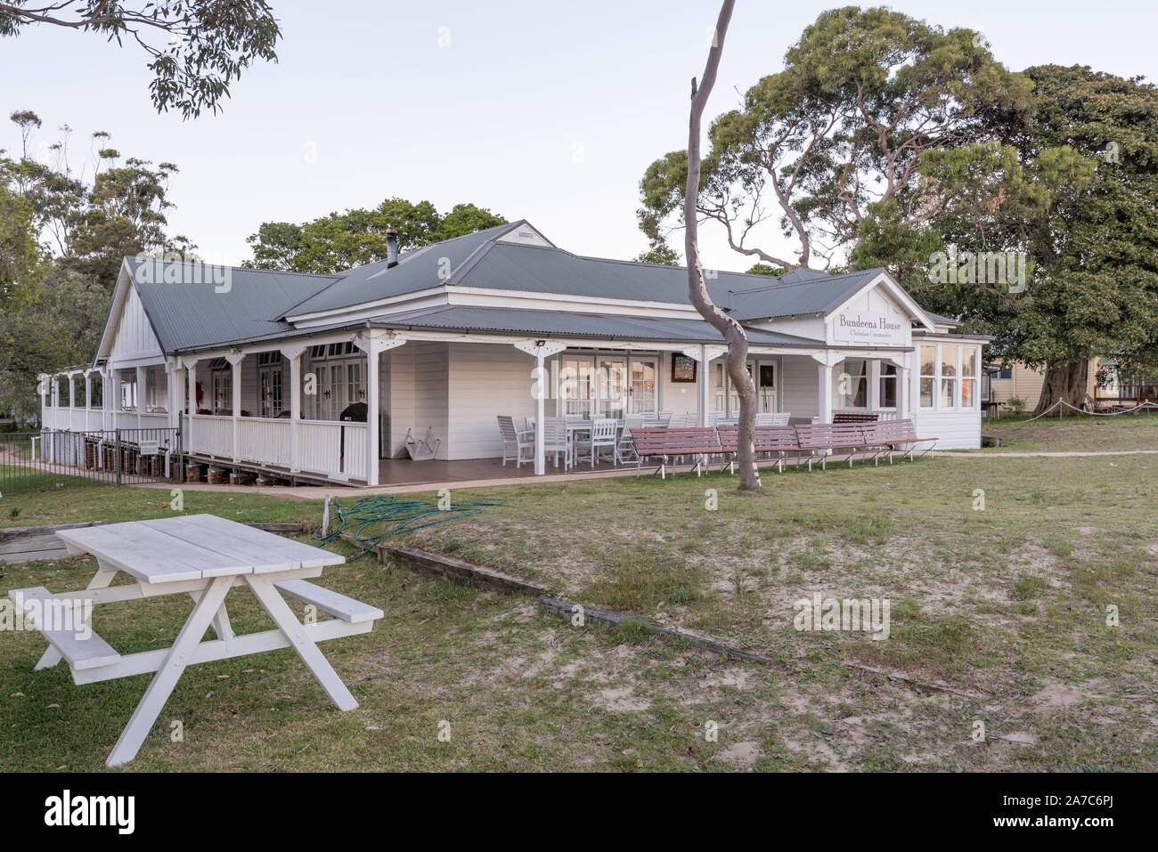 Bundeena Christian Training School & Fellowship, also known as Bundeena House is a transplanted