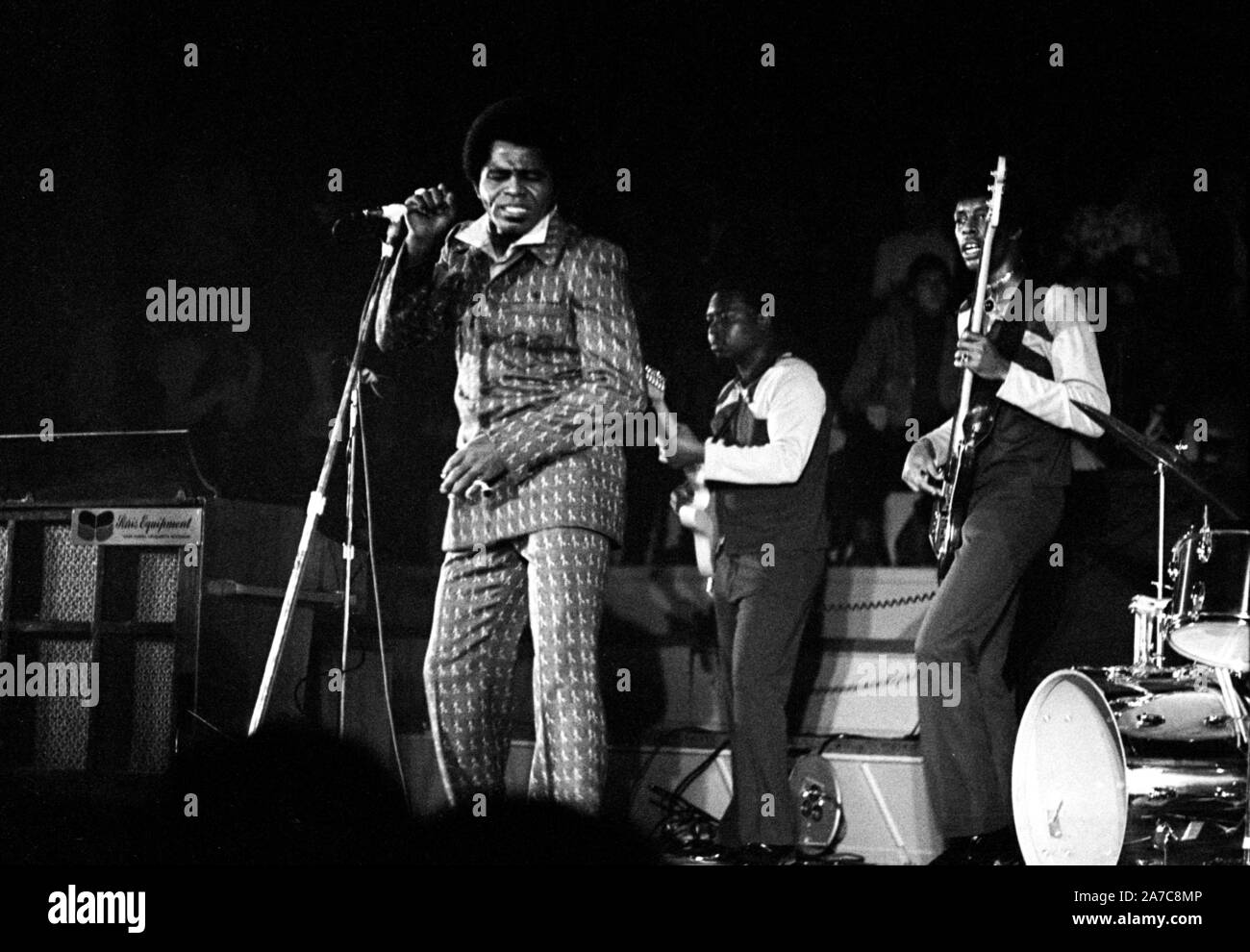 James Brown Live On Stage In Concertgebouw, Amsterdam. Netherlands ...