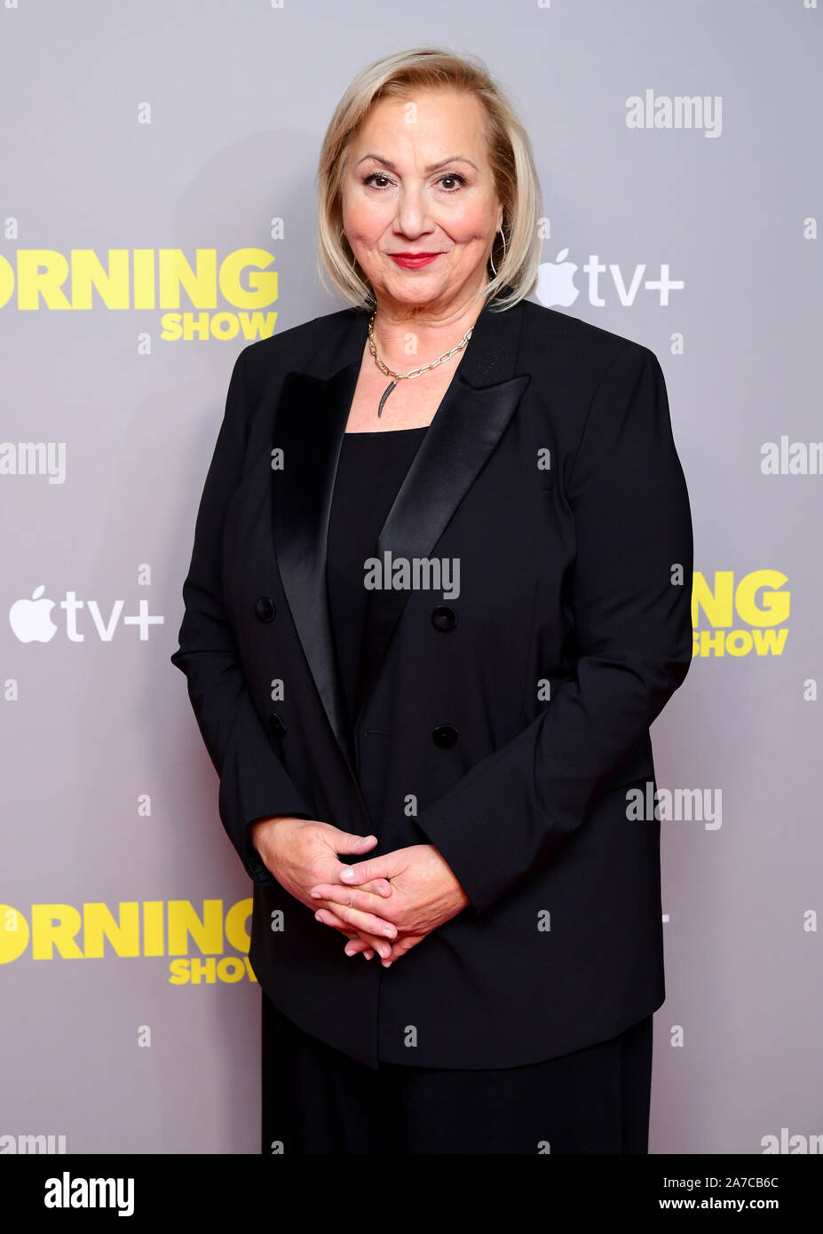 Director Mimi Leder attending Apple's the Morning Show screening held at the Ham Yard Hotel, London. Stock Photo