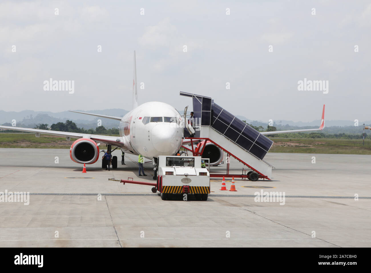 Lion Air, Boeing 737 series at the Aji Pangeran Tumenggung Pranoto
