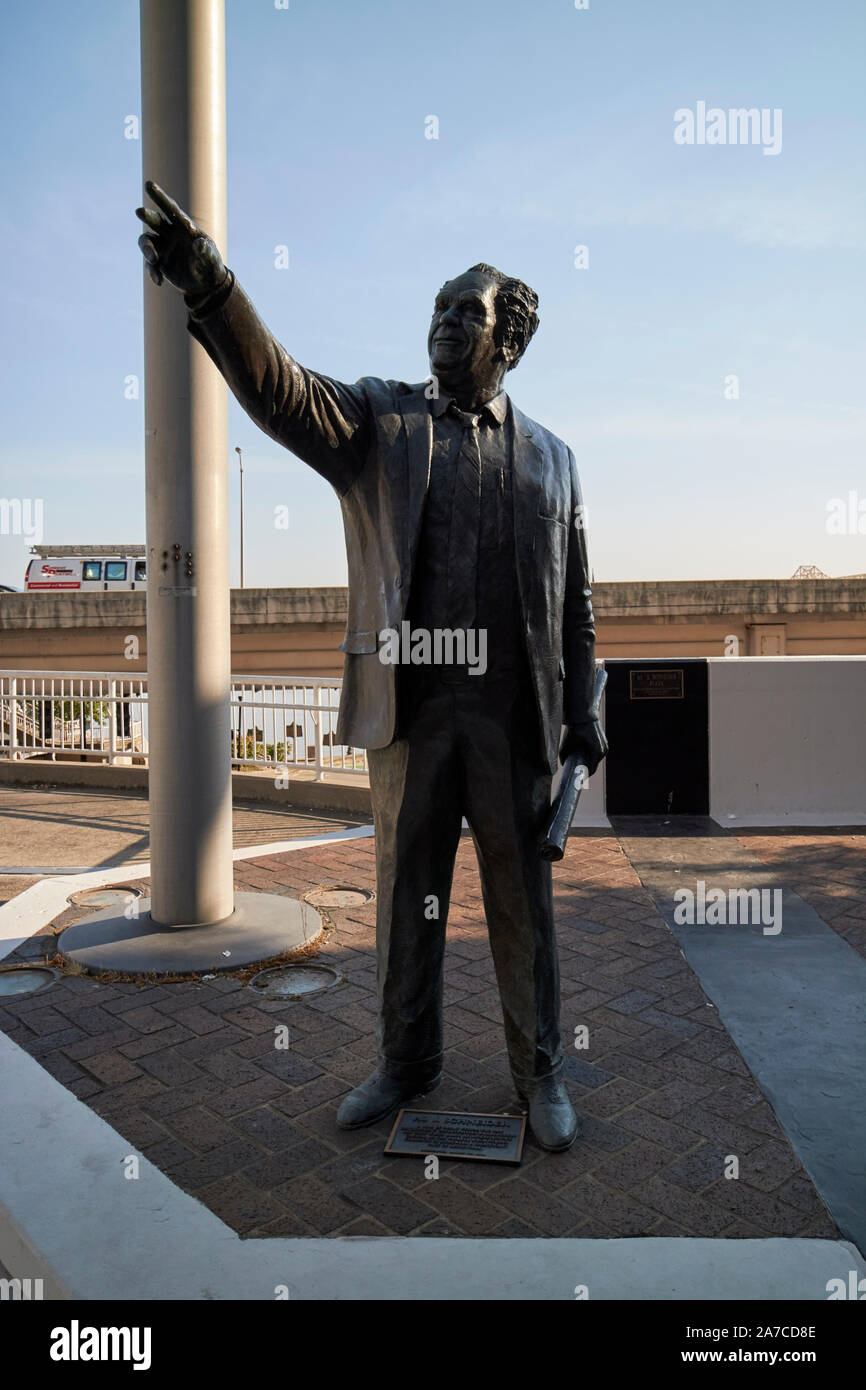 al j schneider statue in dowtntown louisville kentucky USA Stock Photo