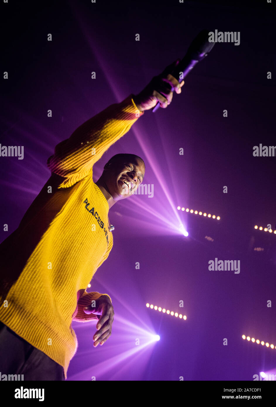 Caesar Singer Copenhagen, Denmark. 31st, October 2019. The Canadian singer ...